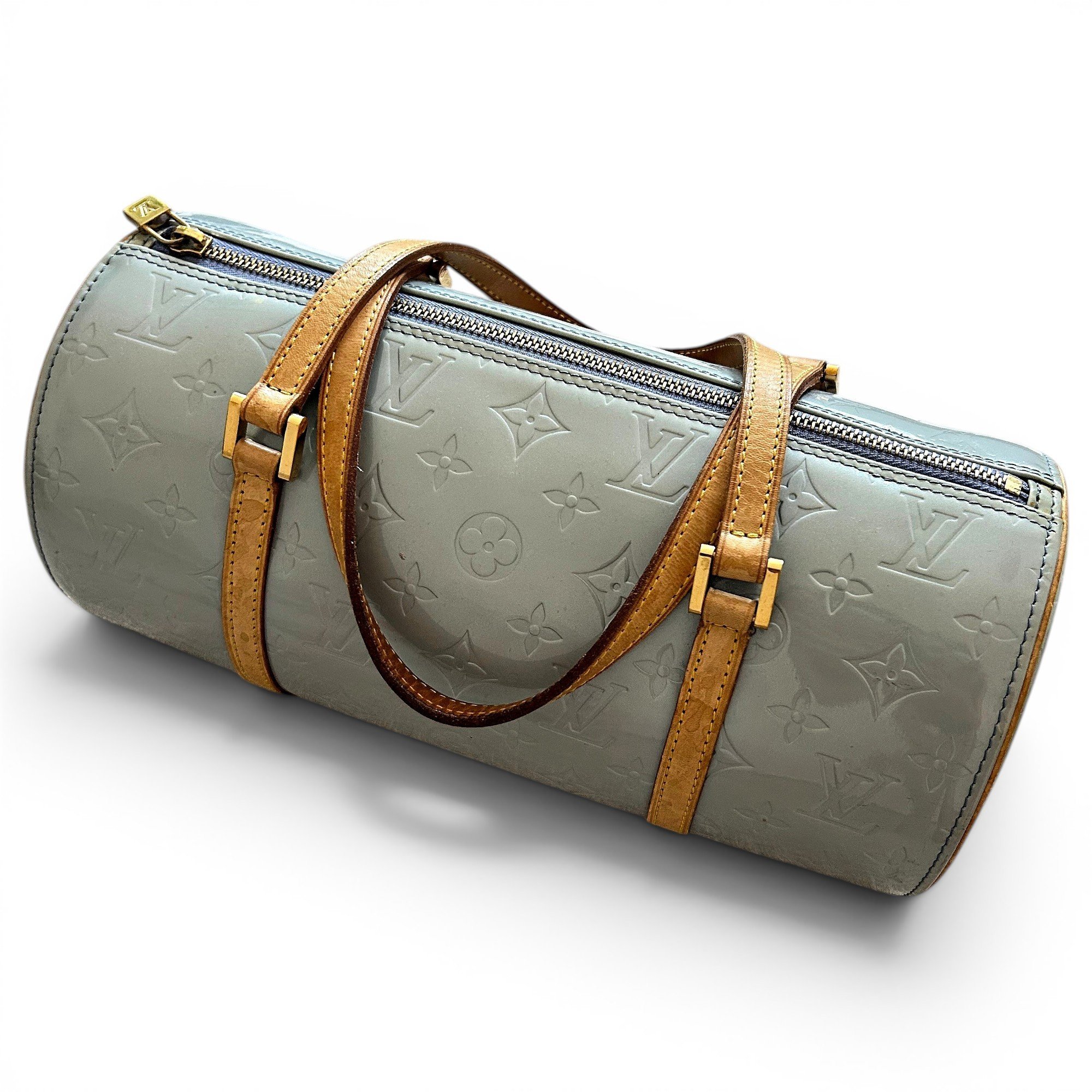 Bedford patent leather handbag
