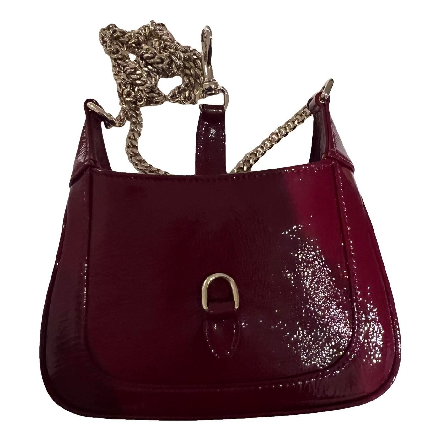 Jackie Notte patent leather handbag