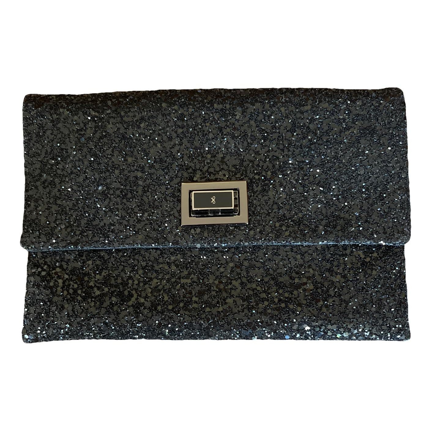 Glitter clutch bag