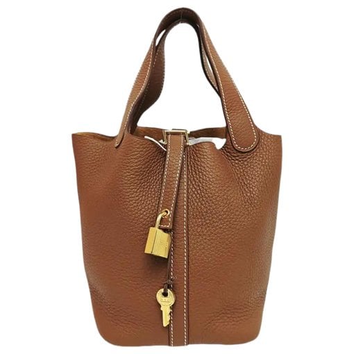 Leather handbag