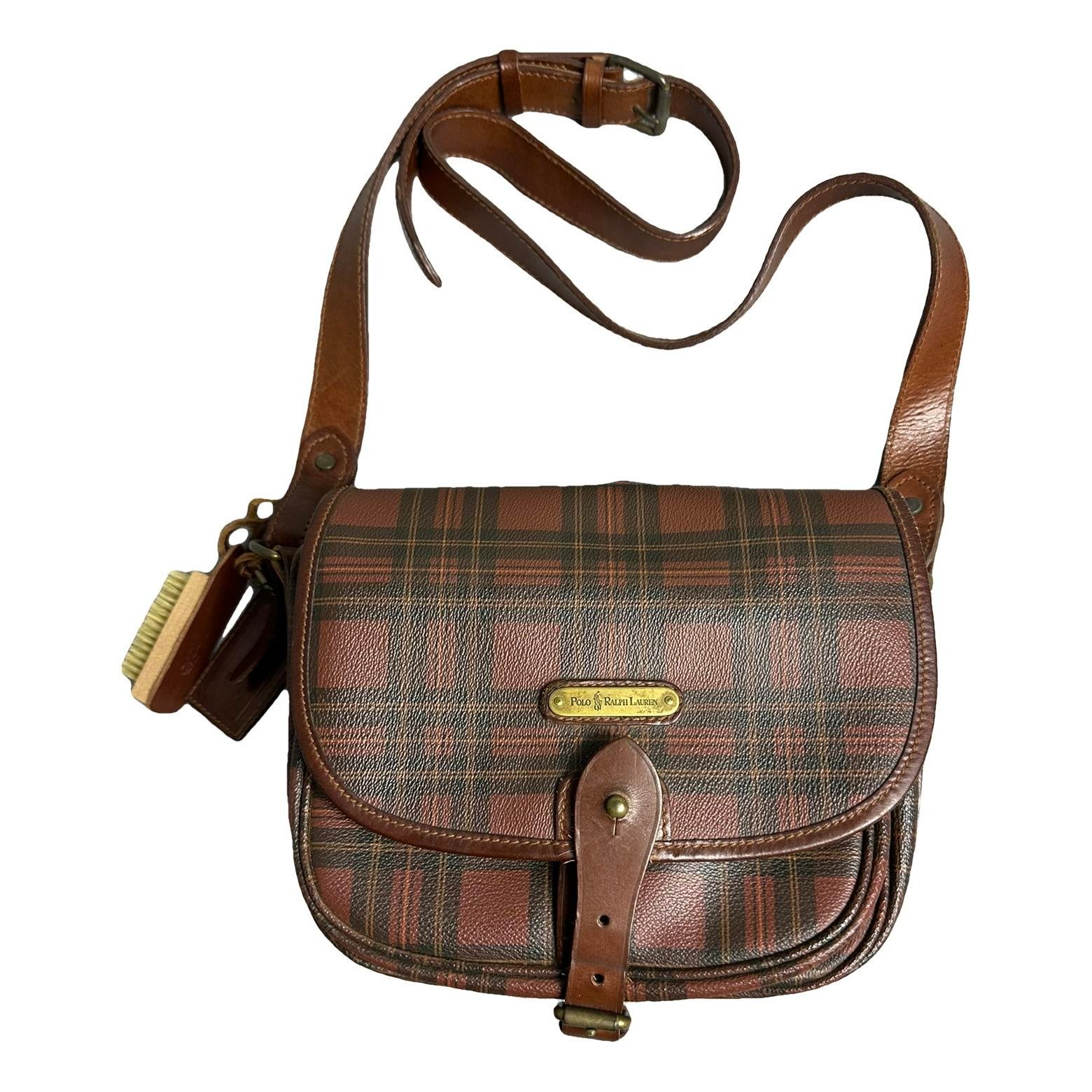 Leather crossbody bag