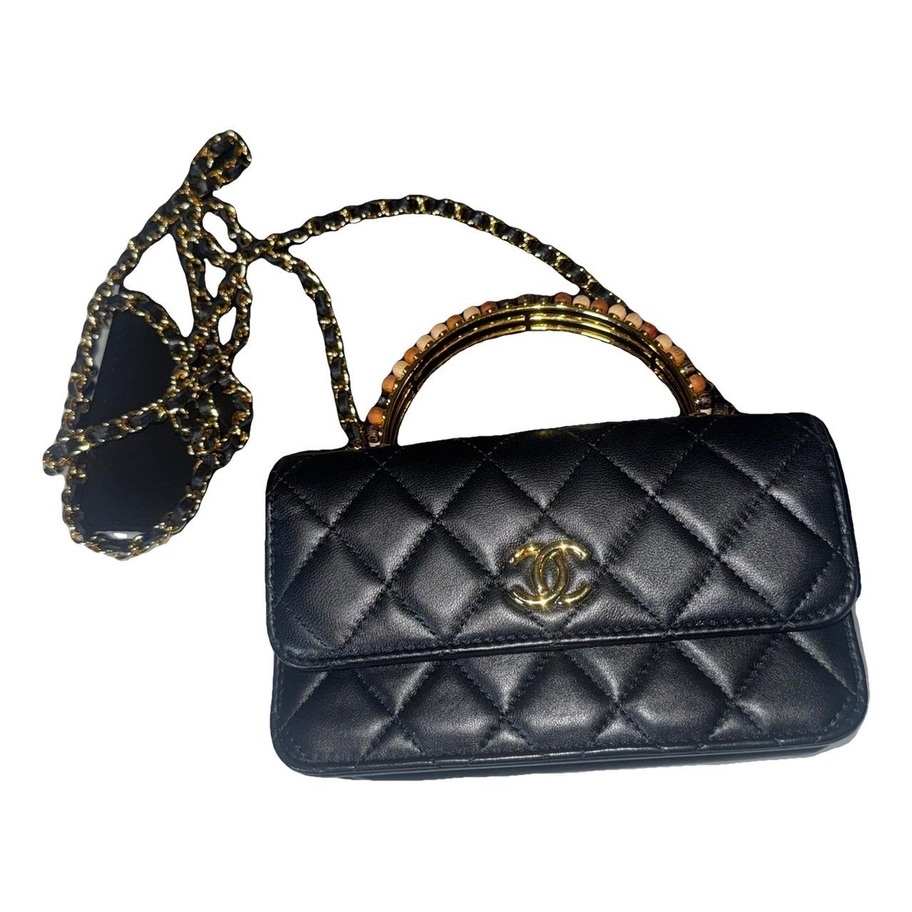 Leather crossbody bag