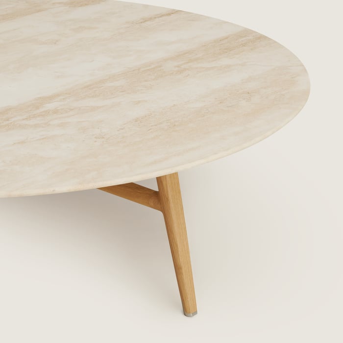 Naturel Les Necessaires d'Hermès Satellite Coffee Table, Large Model