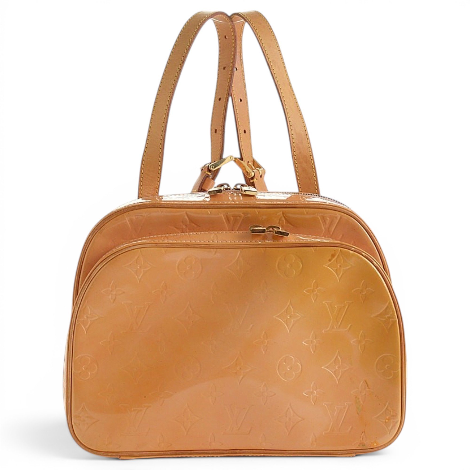 Patent leather bag
