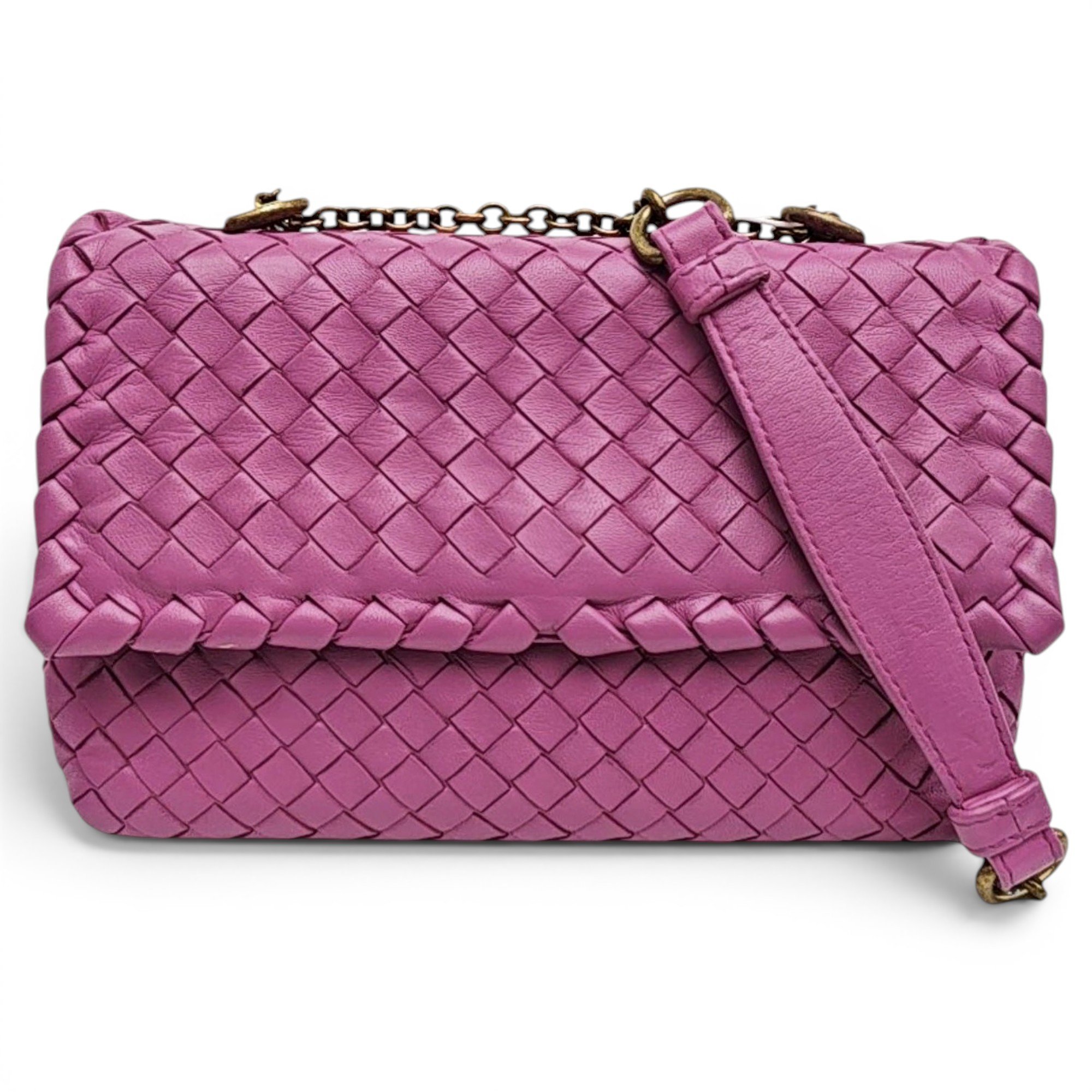 Olimpia leather crossbody bag