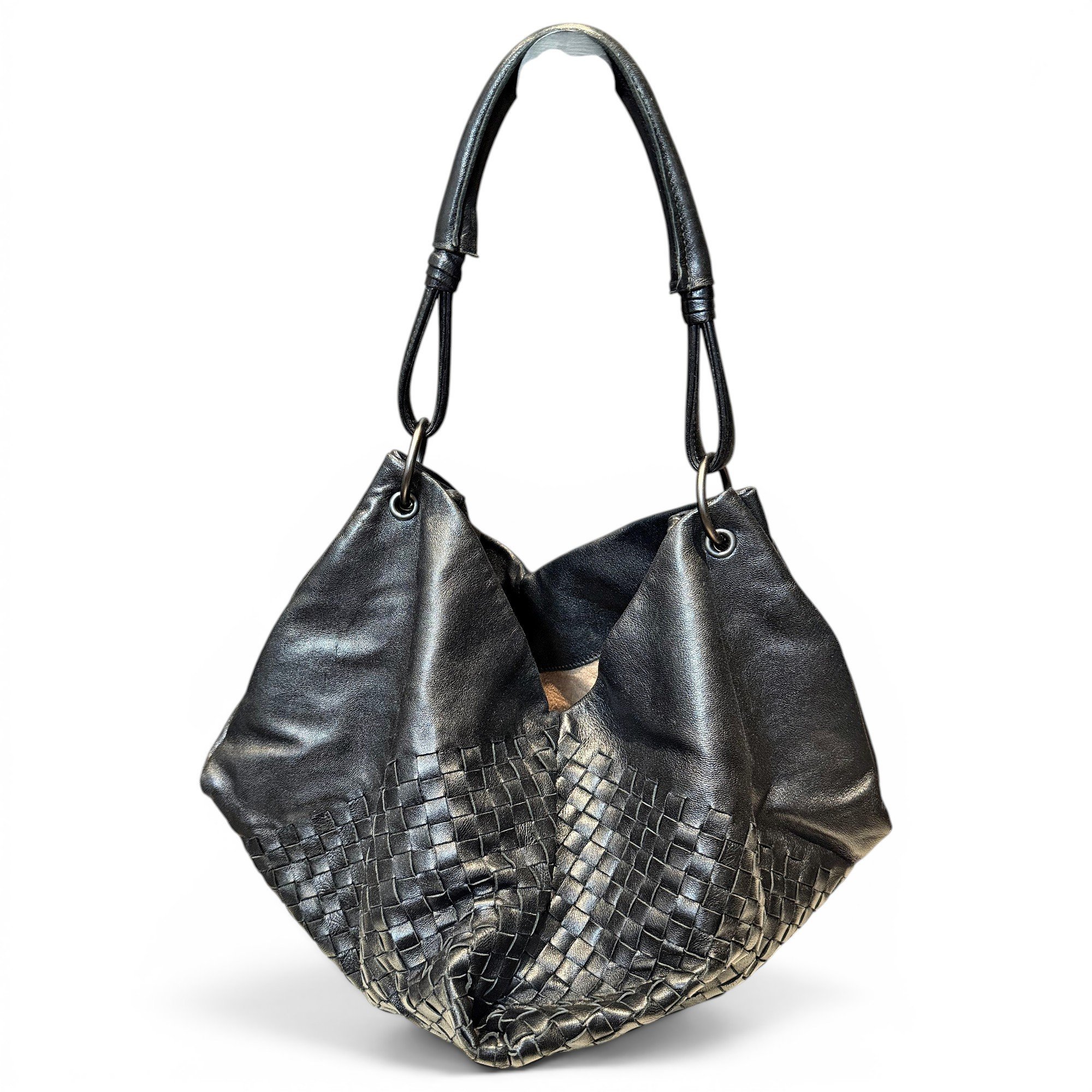 Solstice leather handbag