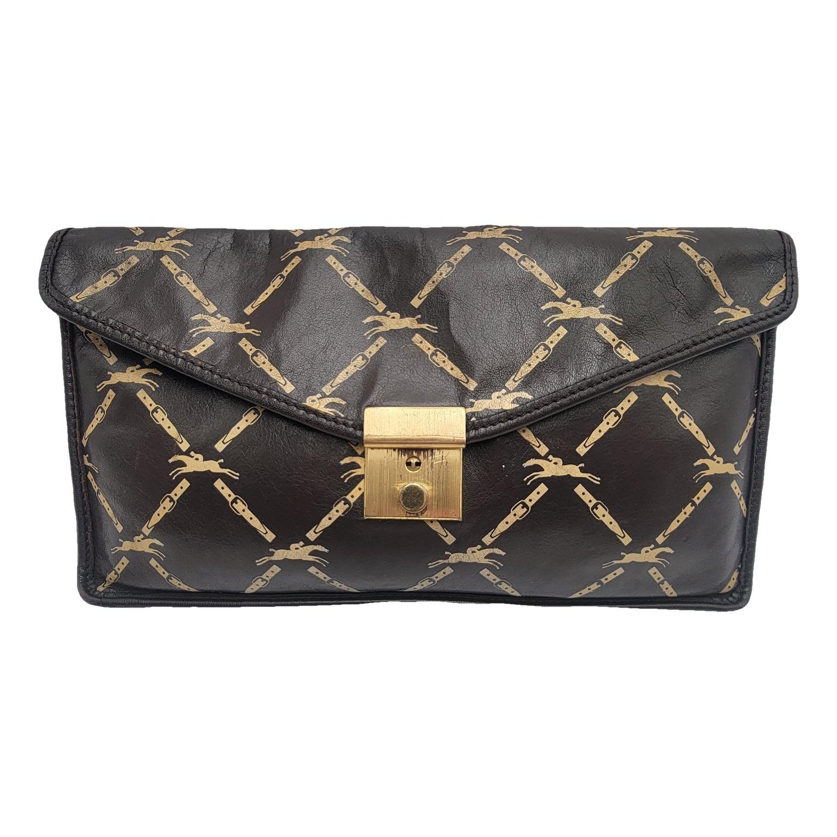 Longchamp Leather clutch bag