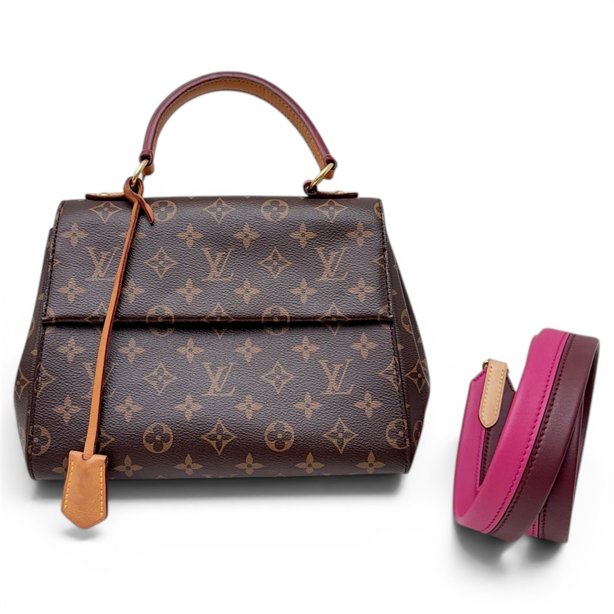 Cluny leather handbag