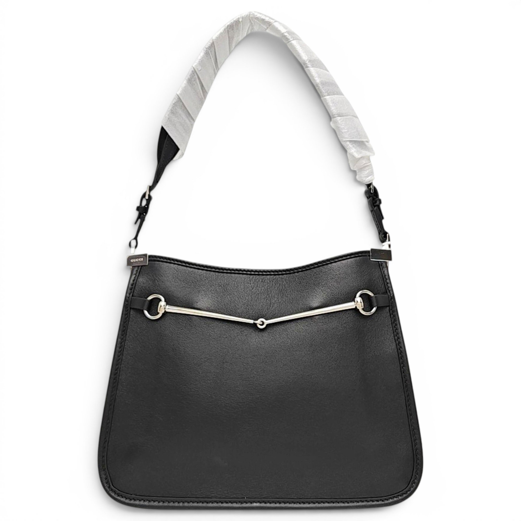 Horsebit Chain leather handbag