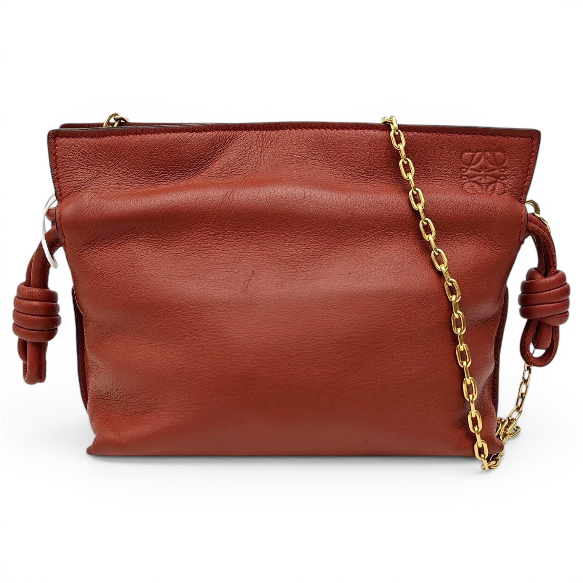 Flamenco leather handbag