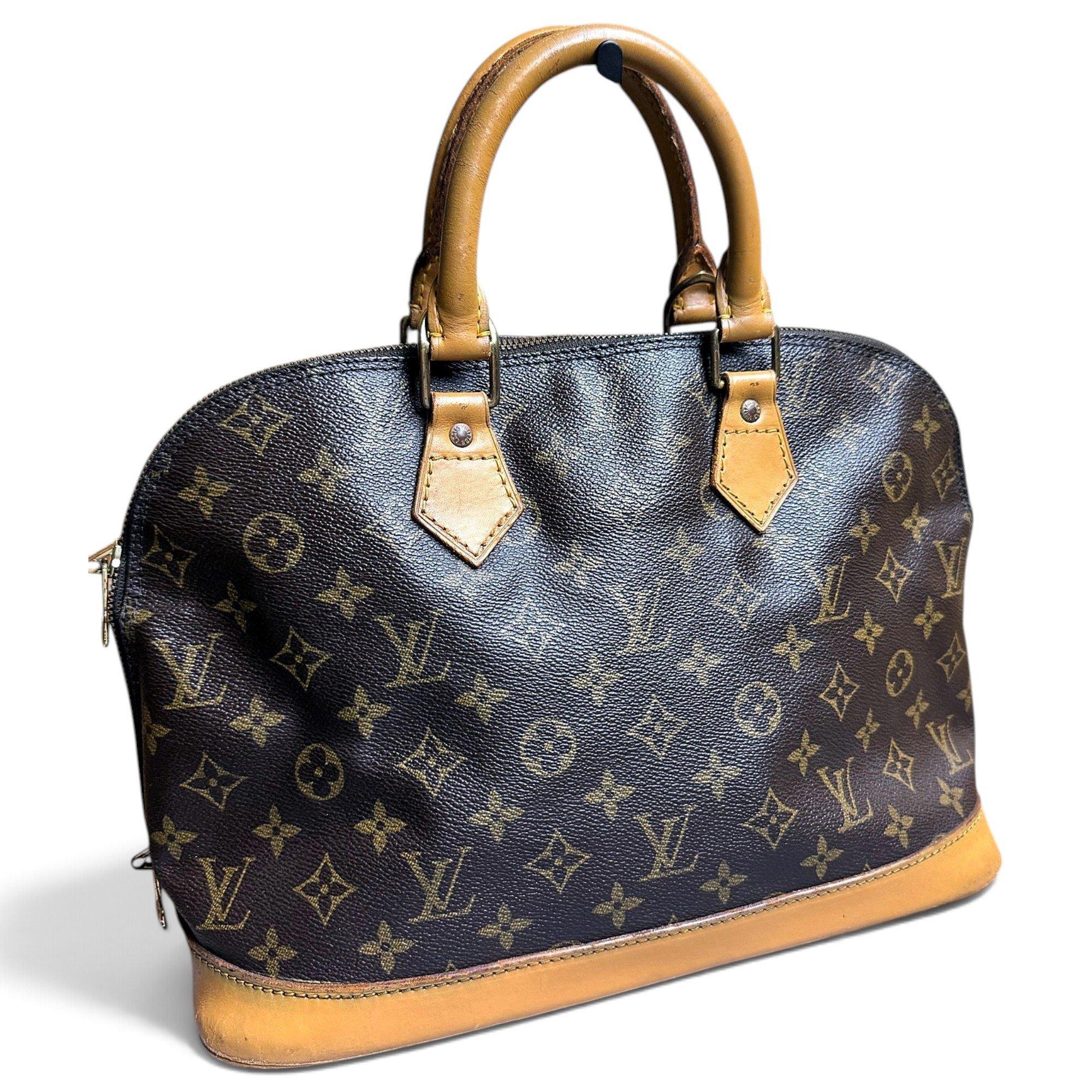 Alma leather handbag