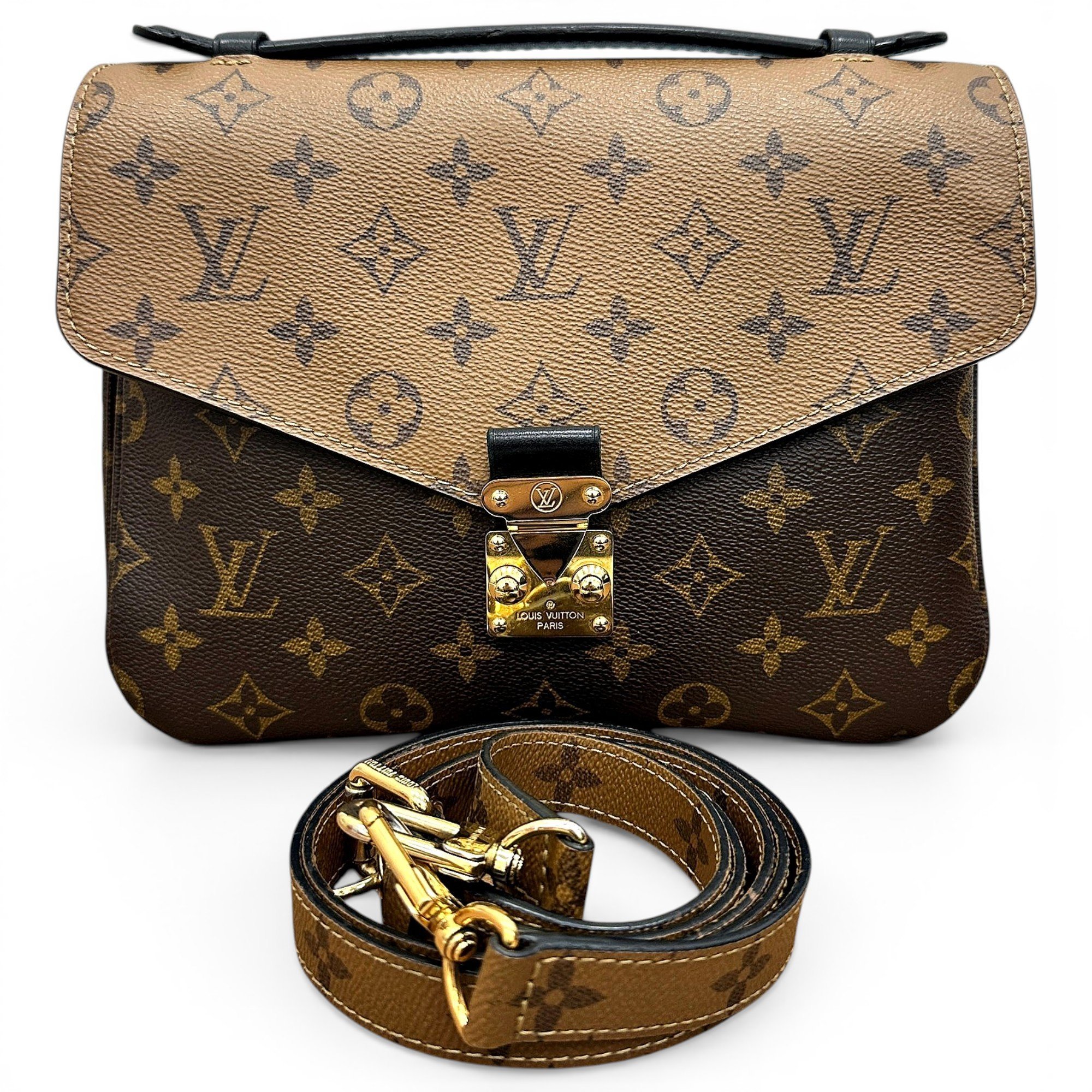 Metis leather handbag