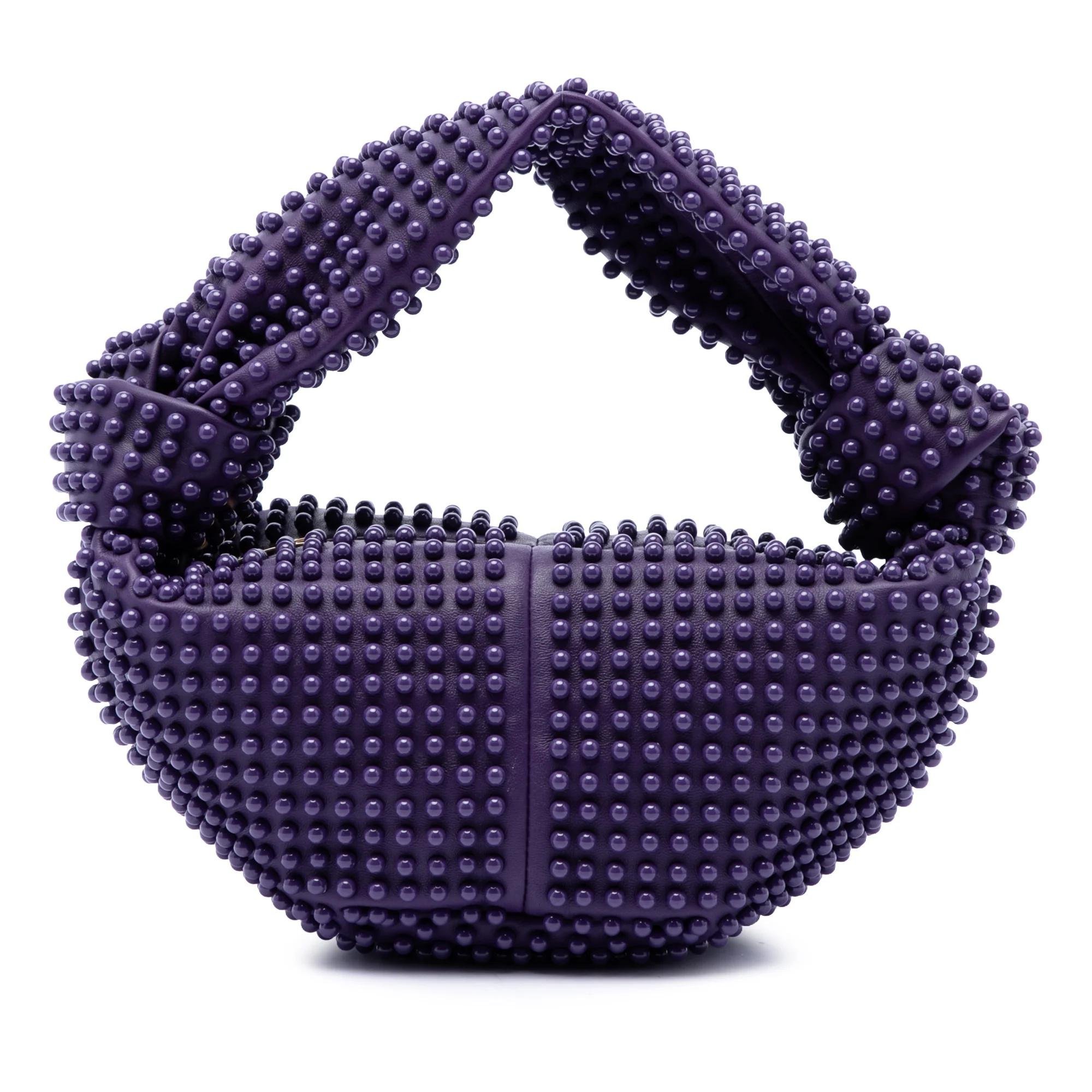 Double Knot pony-style calfskin handbag