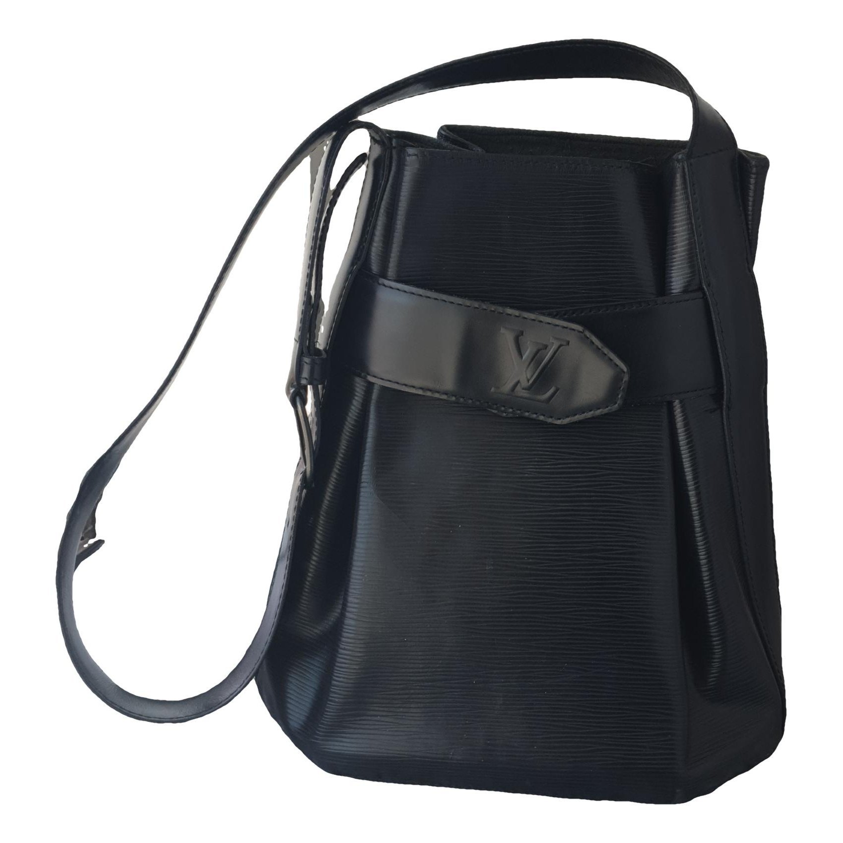 Twist Bucket Vintage leather handbag