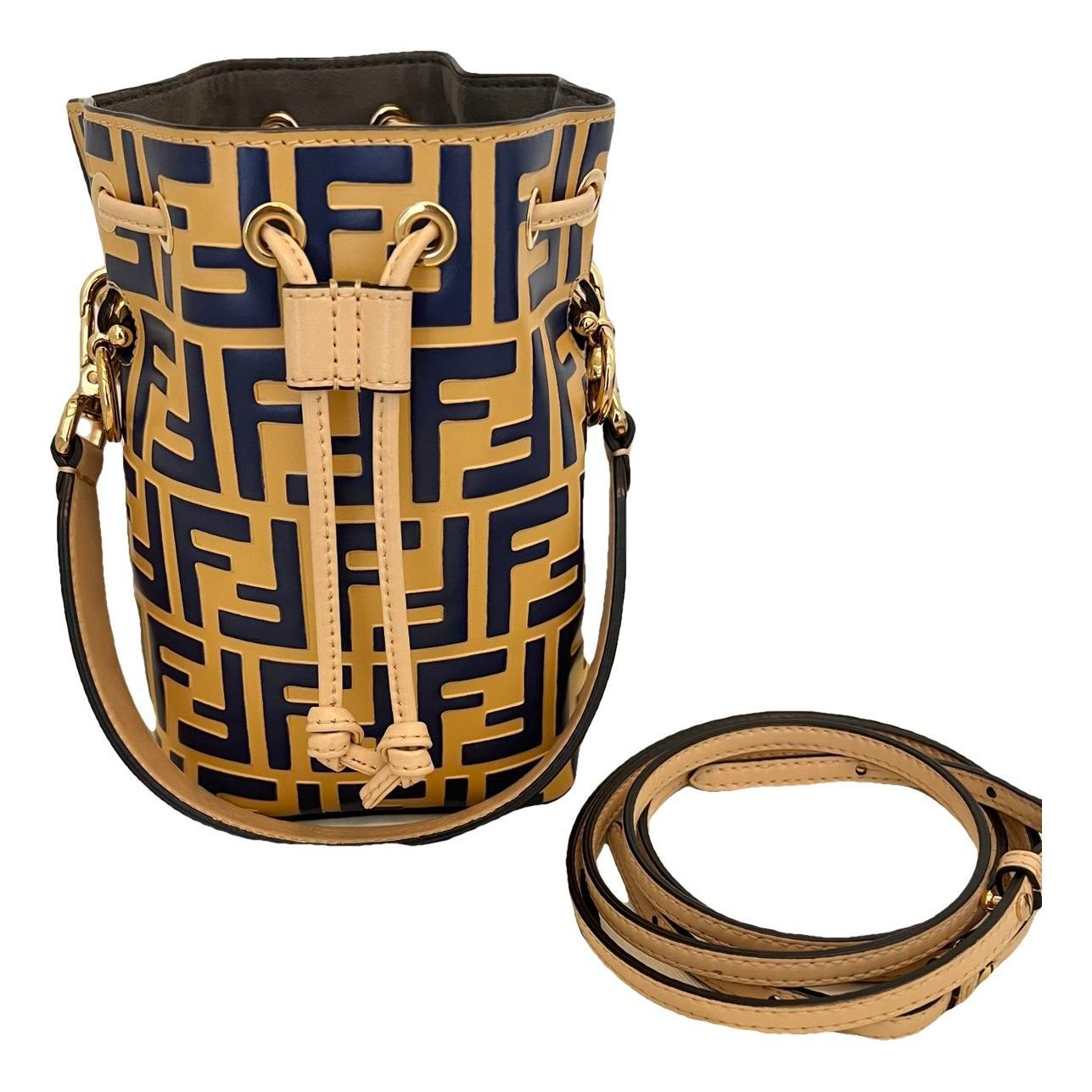 Mon Trésor leather crossbody bag