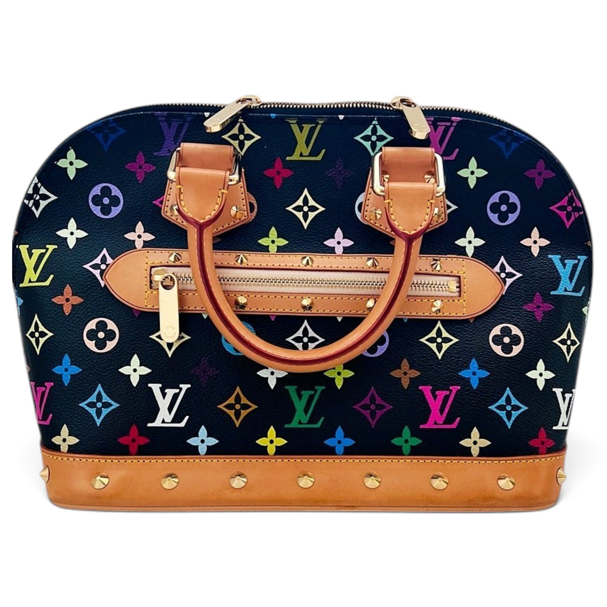Alma leather handbag
