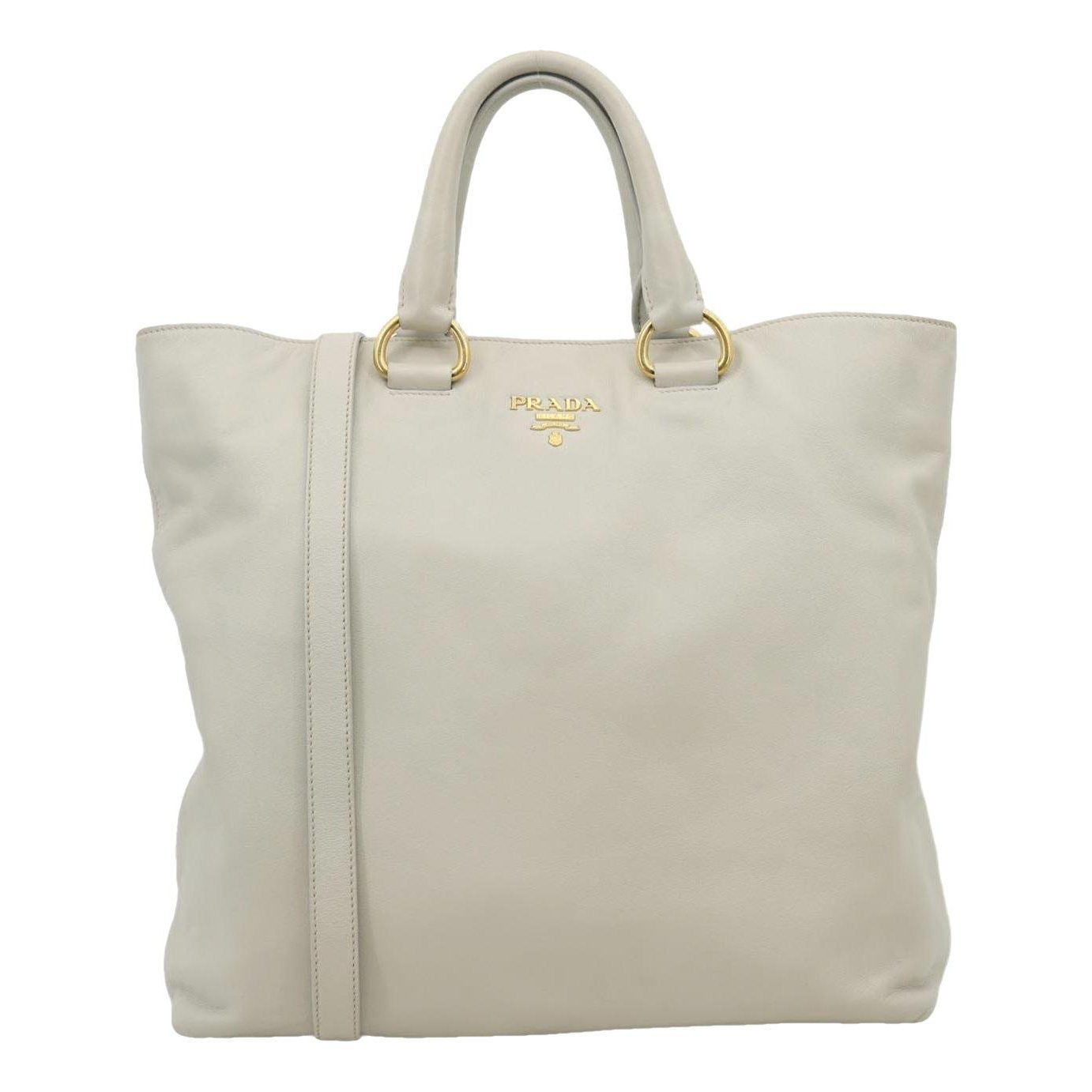 Leather tote