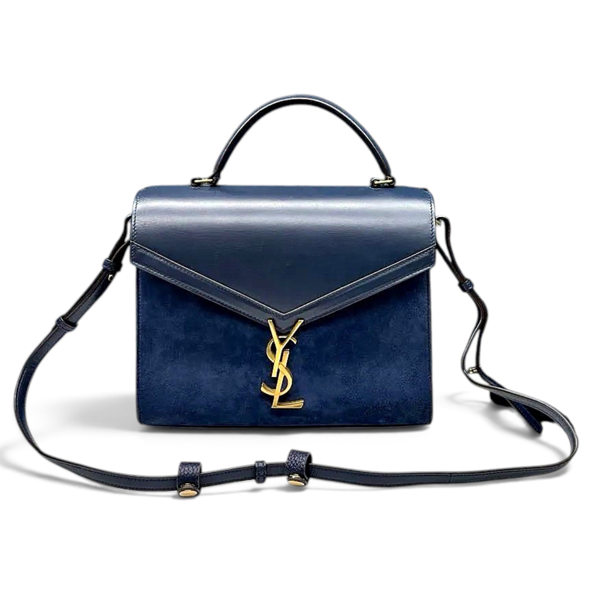Cassandra Top Handle leather crossbody bag