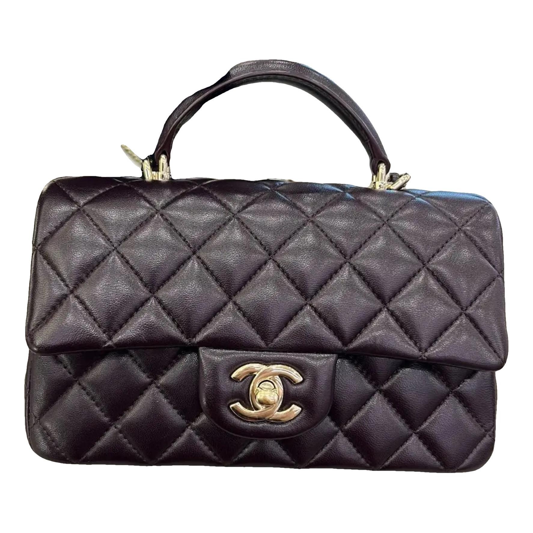 Timeless Classique Top Handle leather crossbody bag