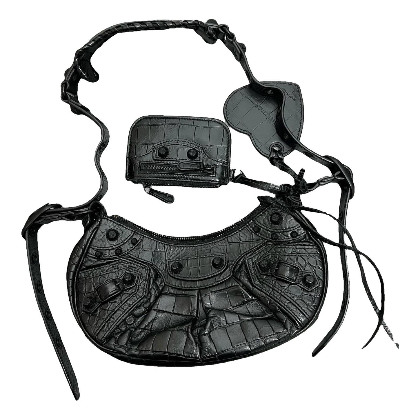 Le Cagole leather handbag