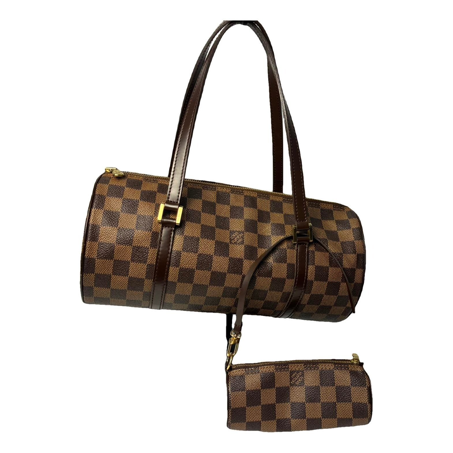 Papillon leather handbag