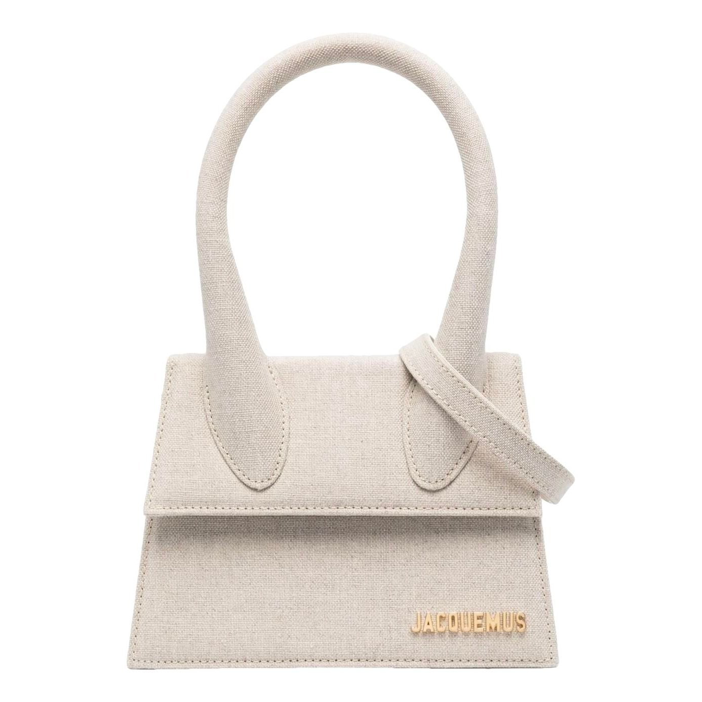 Le Chiquito Moyen linen crossbody bag