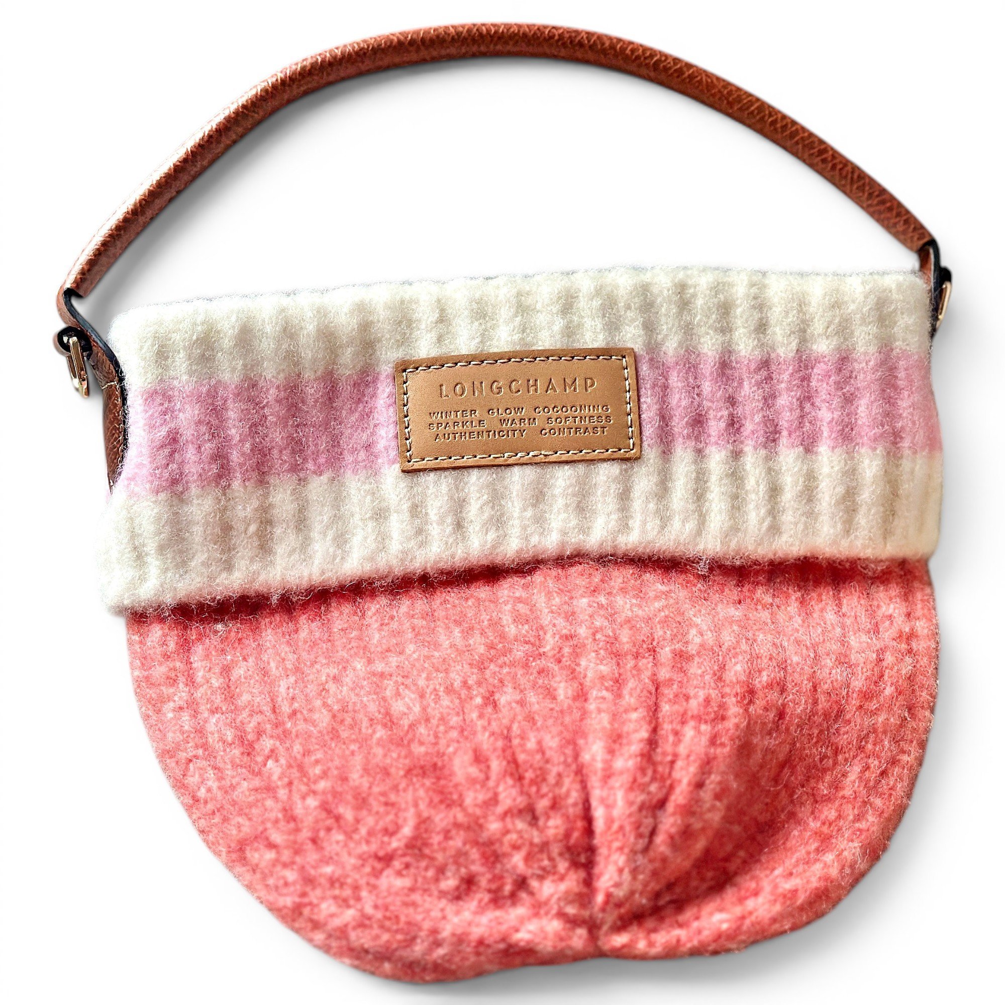 Wool crossbody bag