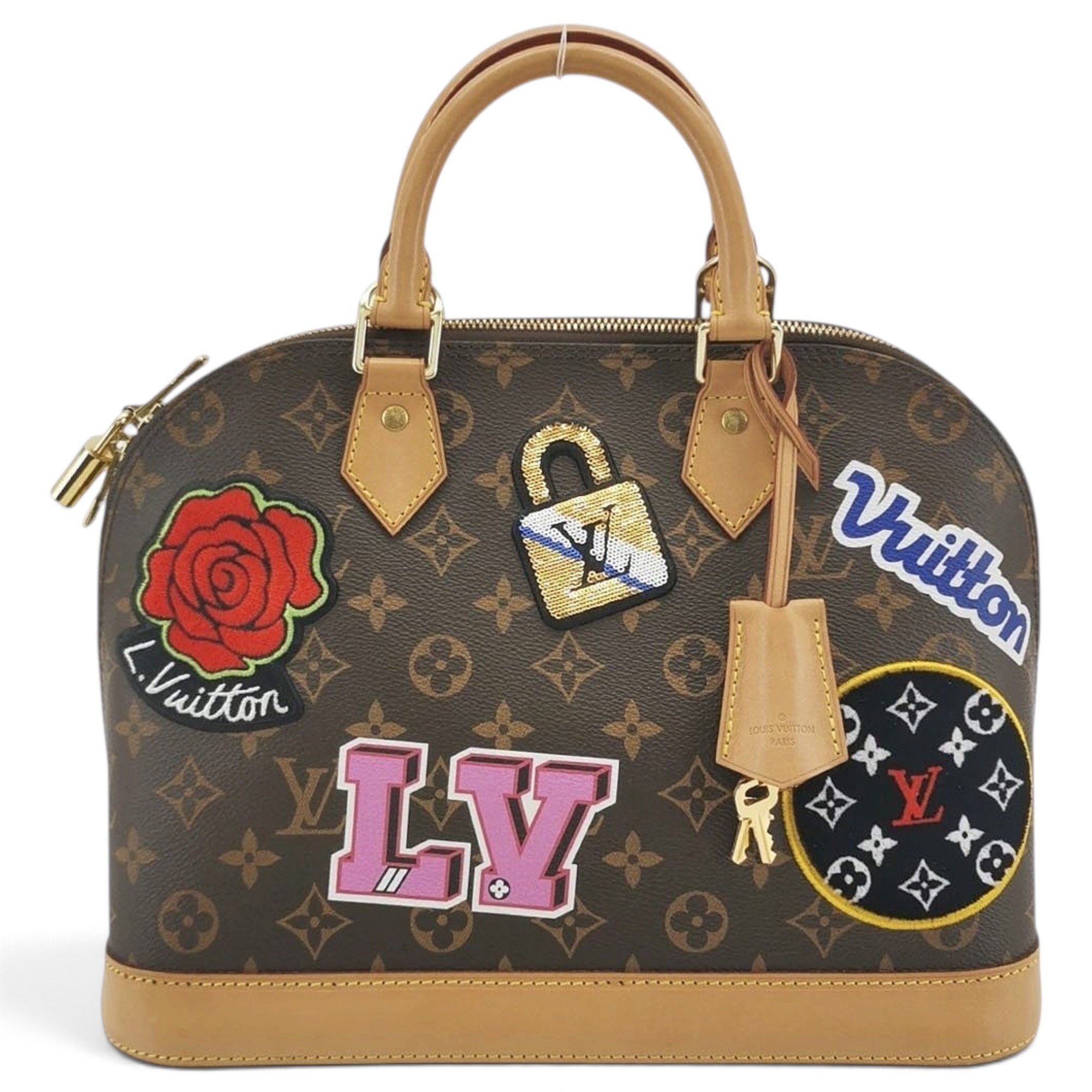 Alma leather handbag