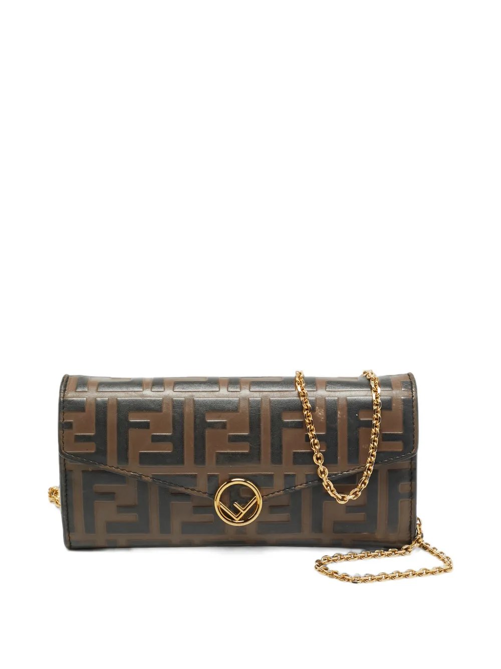 2021 Zucca-embossed FF mini bag