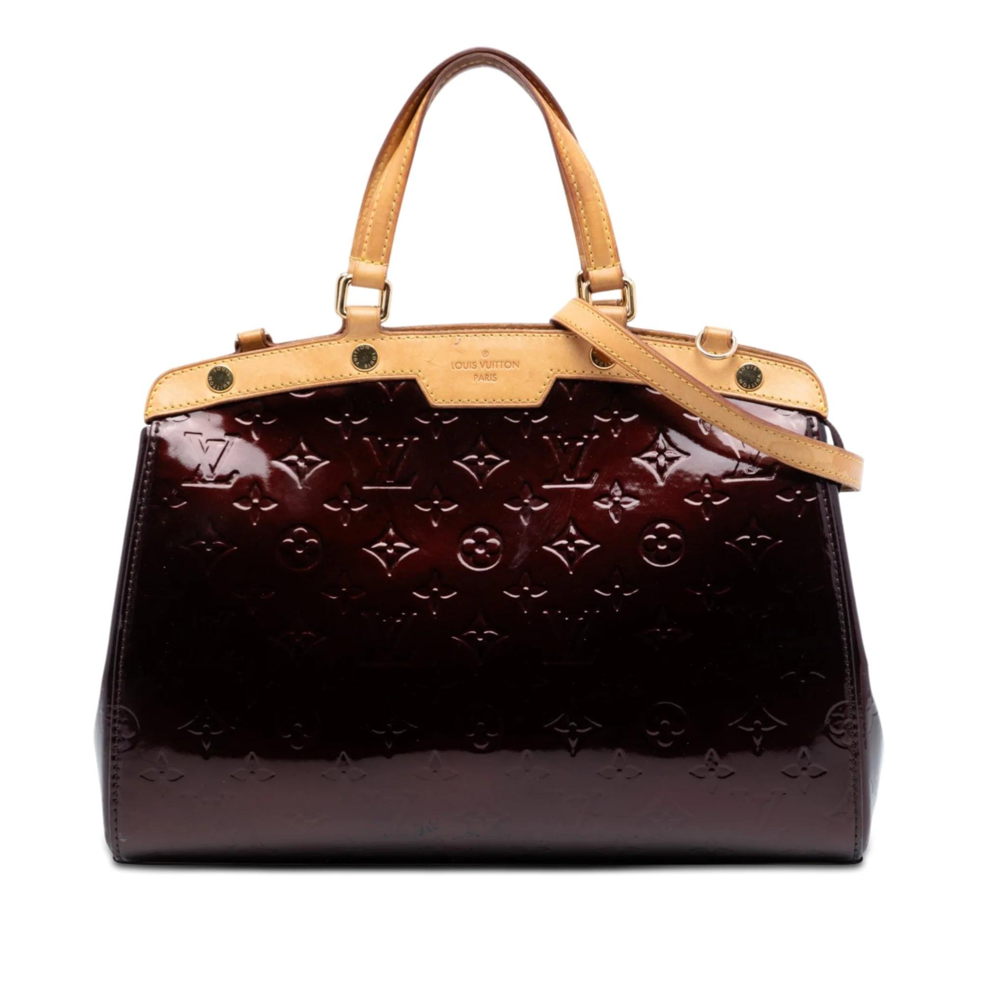 Bréa leather satchel