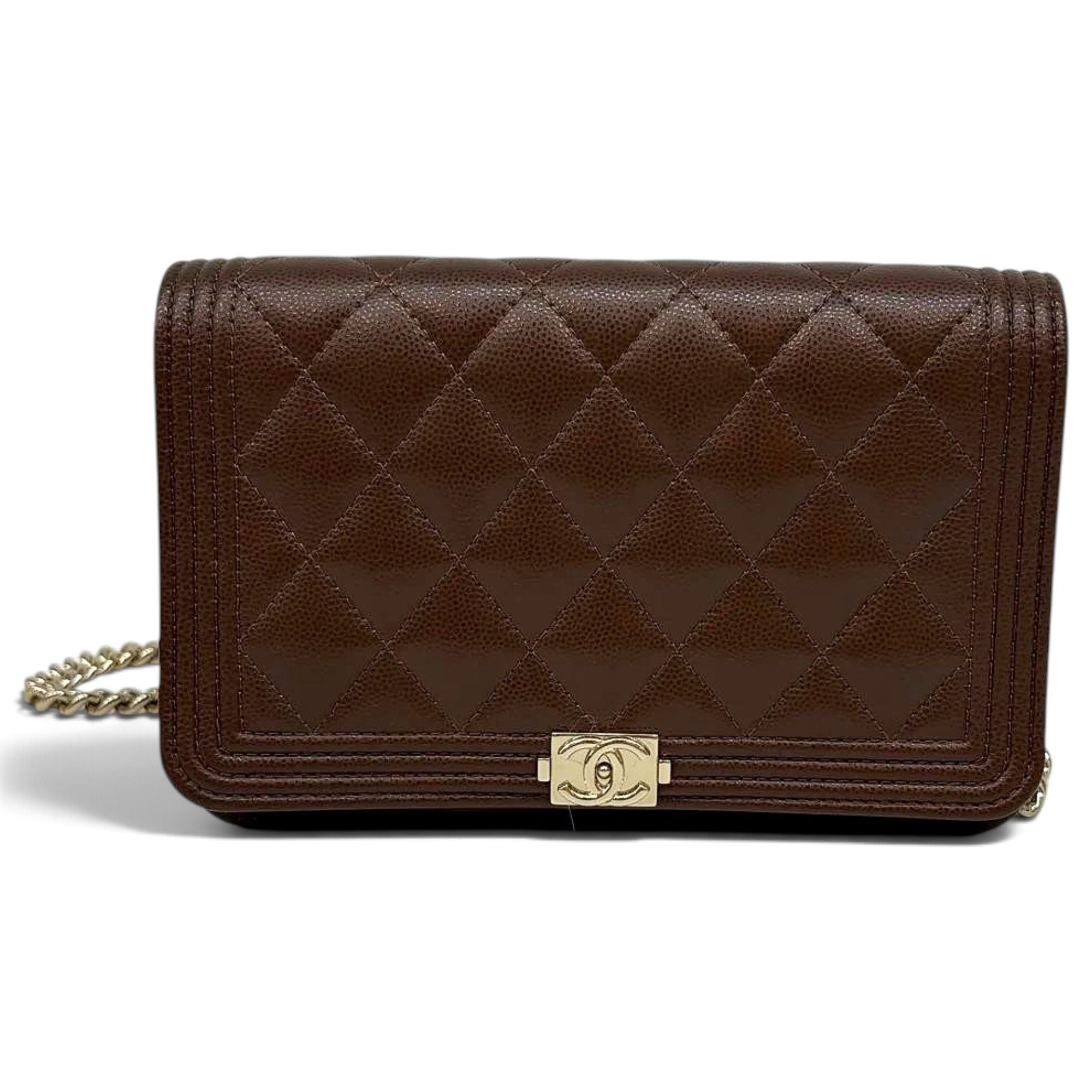 Boy leather crossbody bag