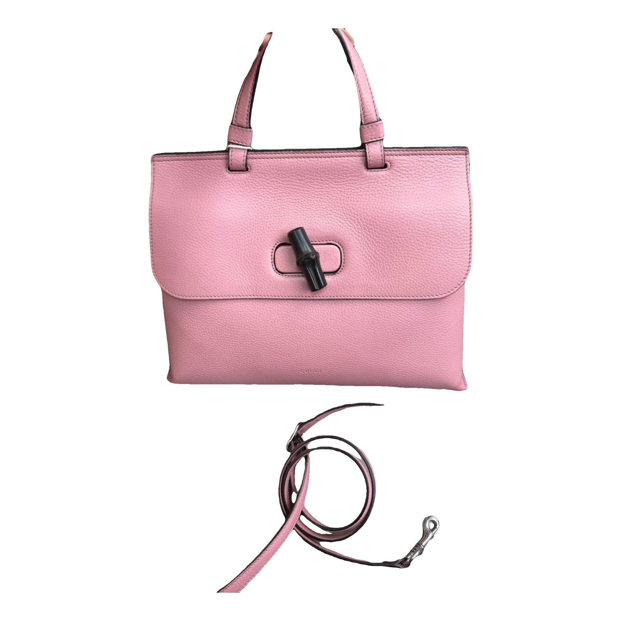 Bamboo Daily Top Handle leather handbag