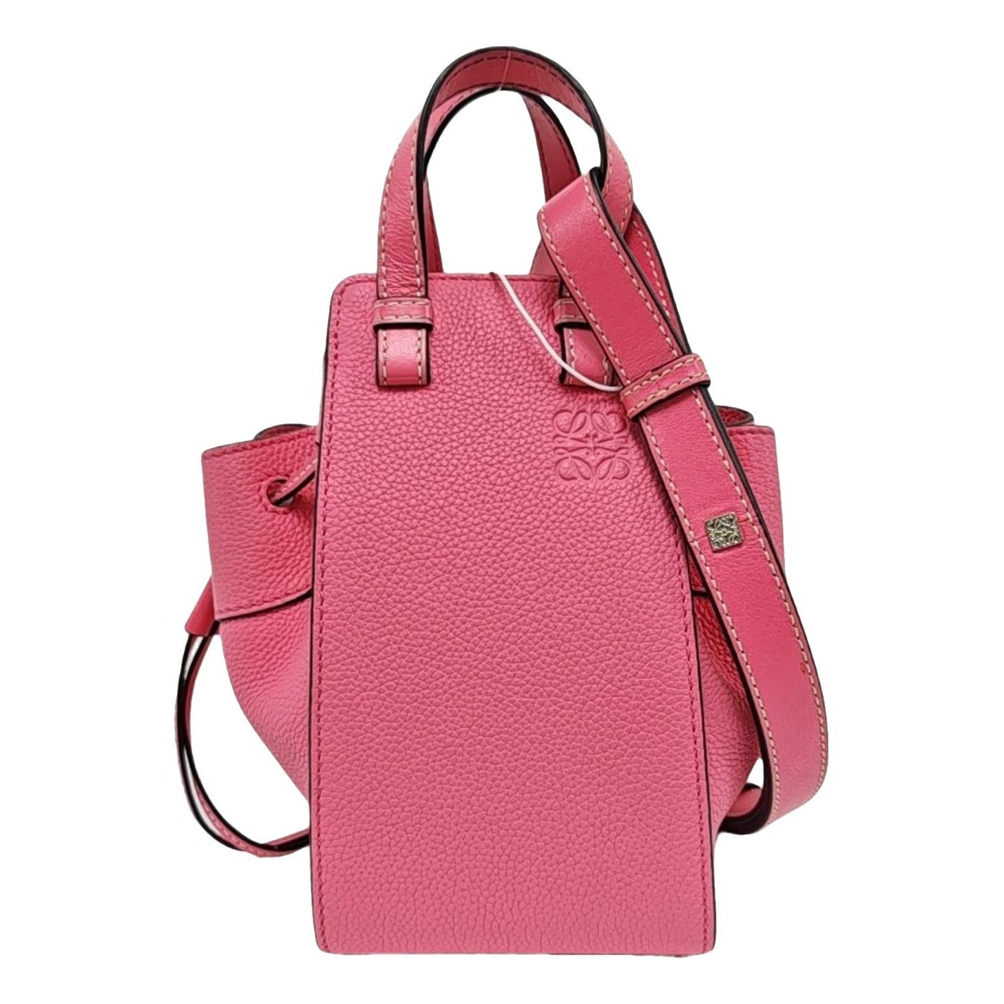 Hammock leather handbag