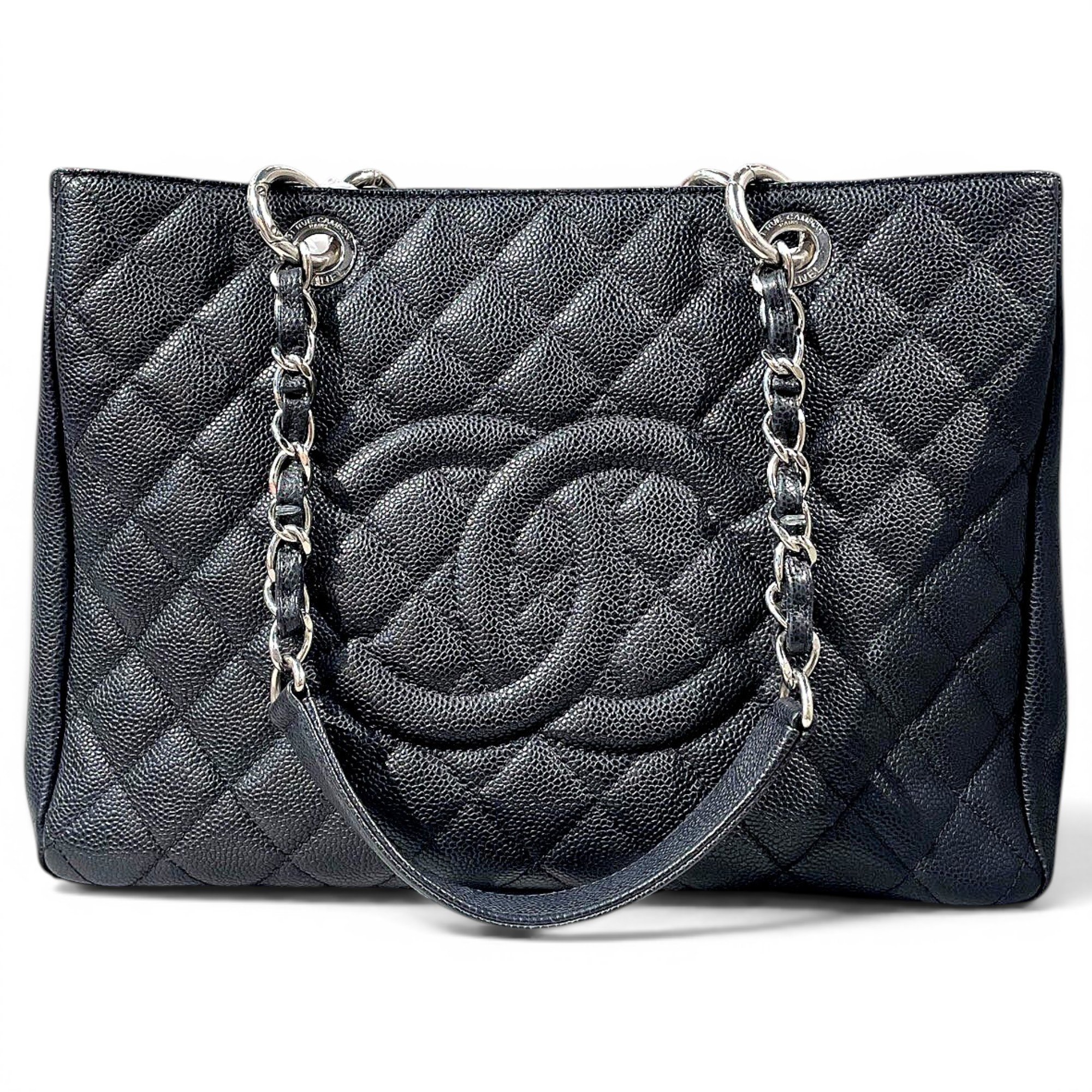 Grand shopping leather tote