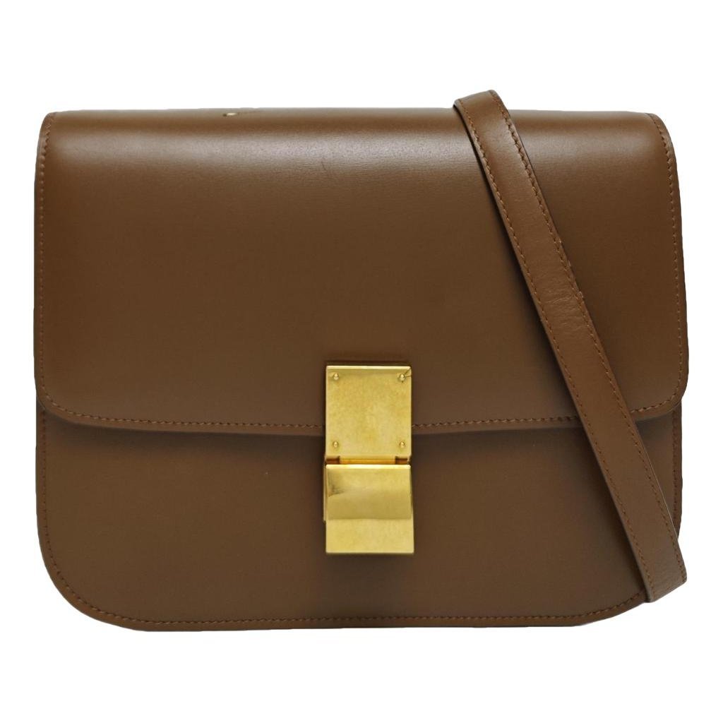 Classic leather handbag