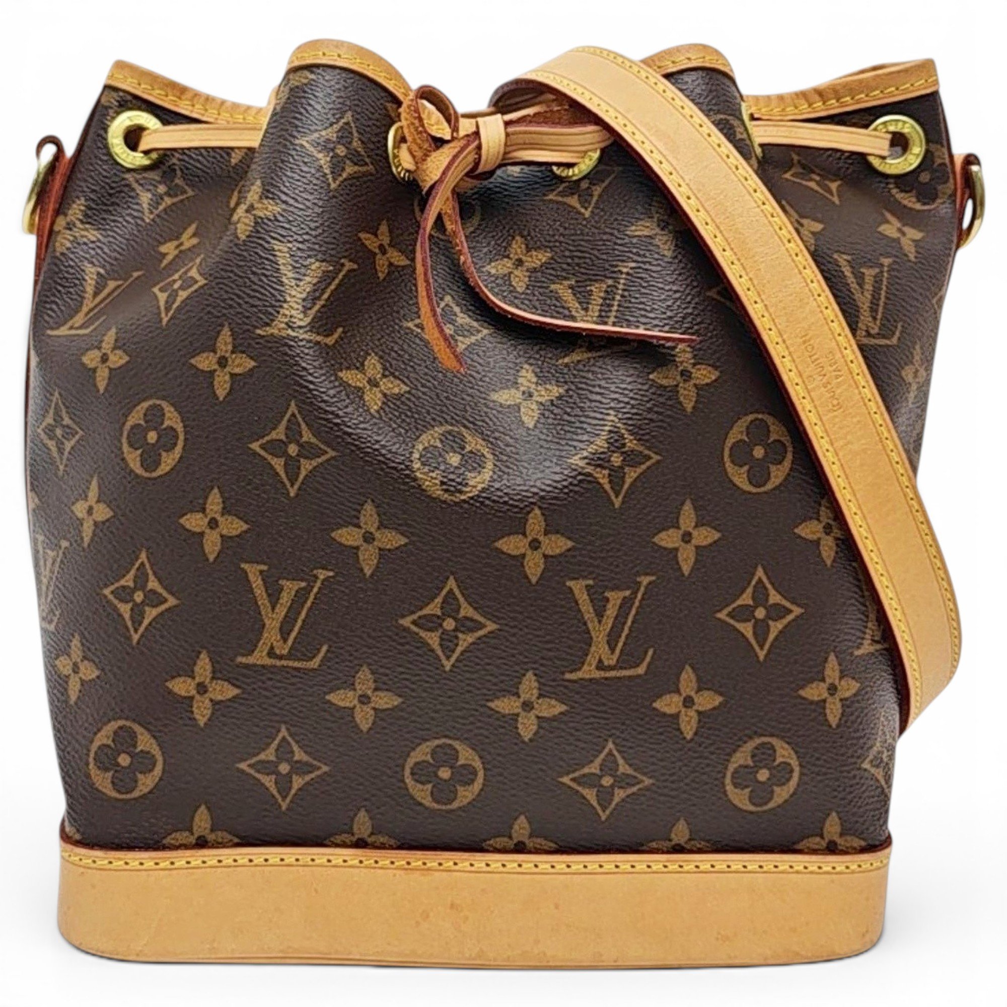 Nano Noé leather handbag