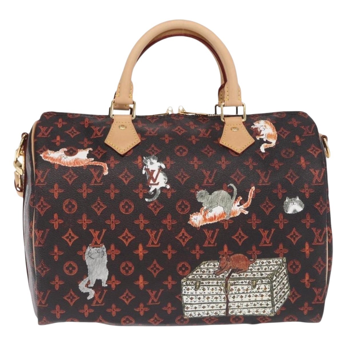 Speedy Bandoulière leather handbag