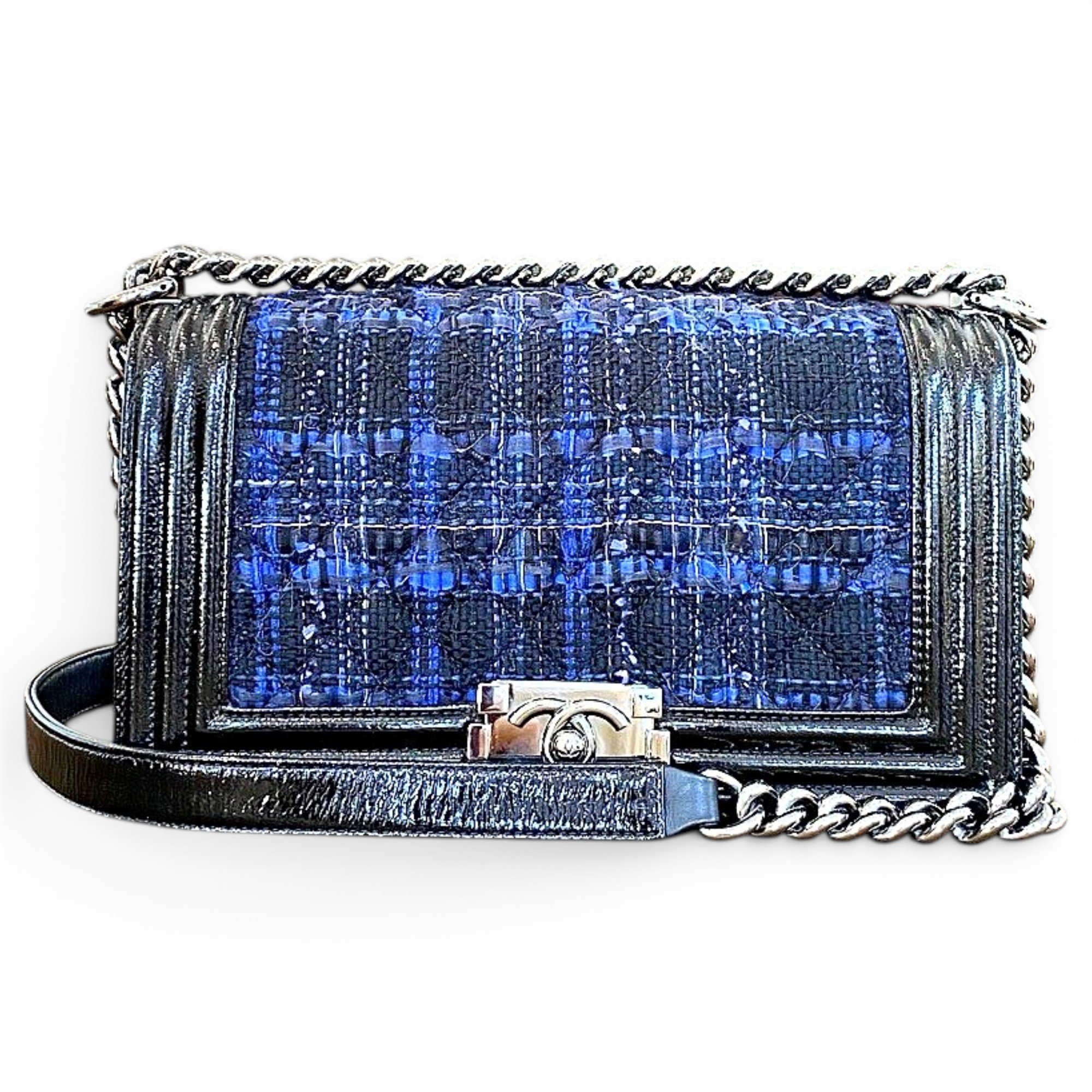 Boy patent leather handbag