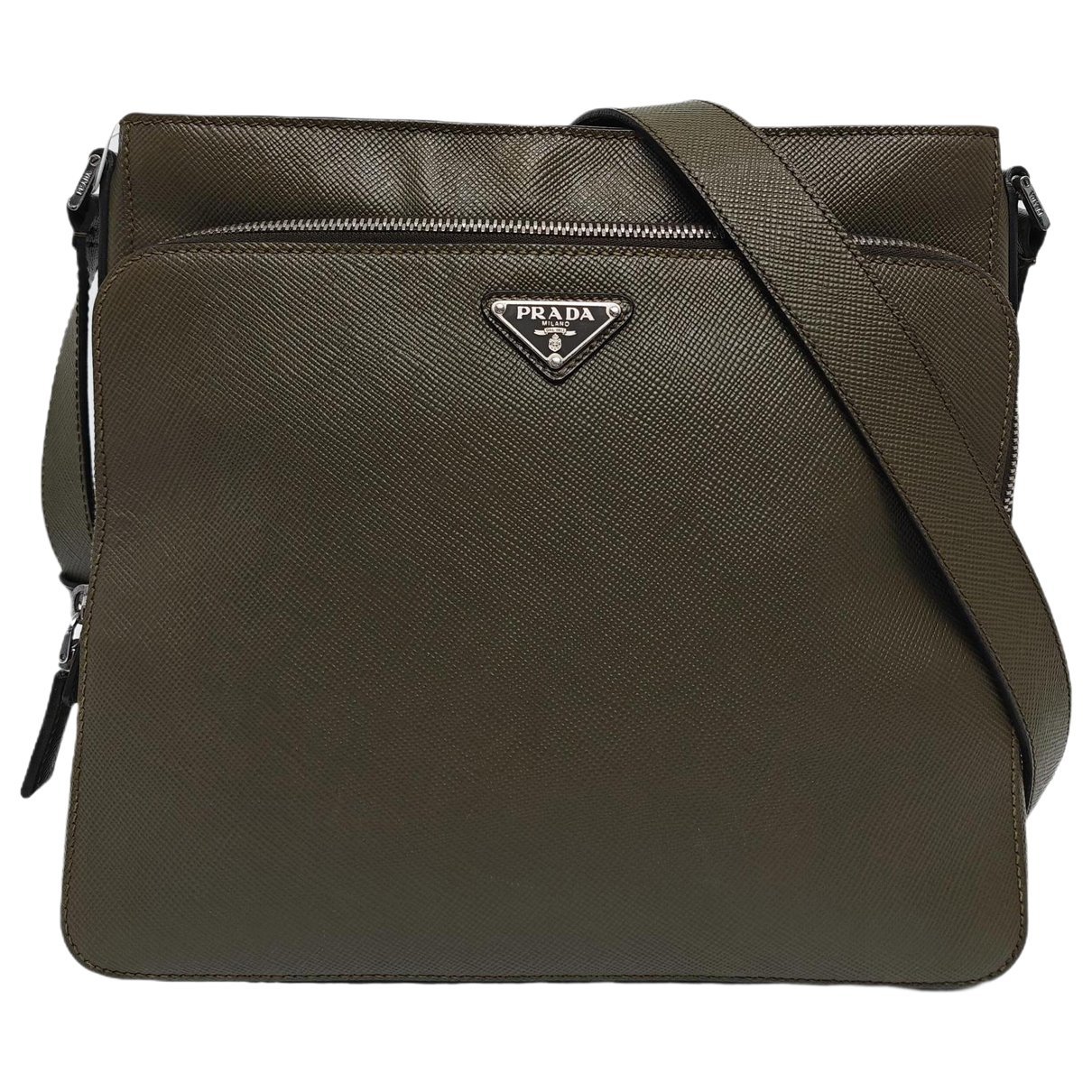 Leather crossbody bag