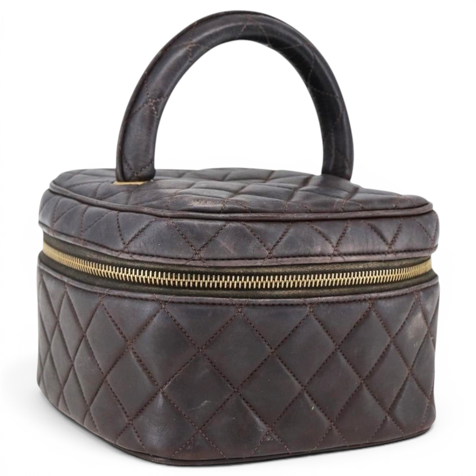 Chanel Leather vanity case