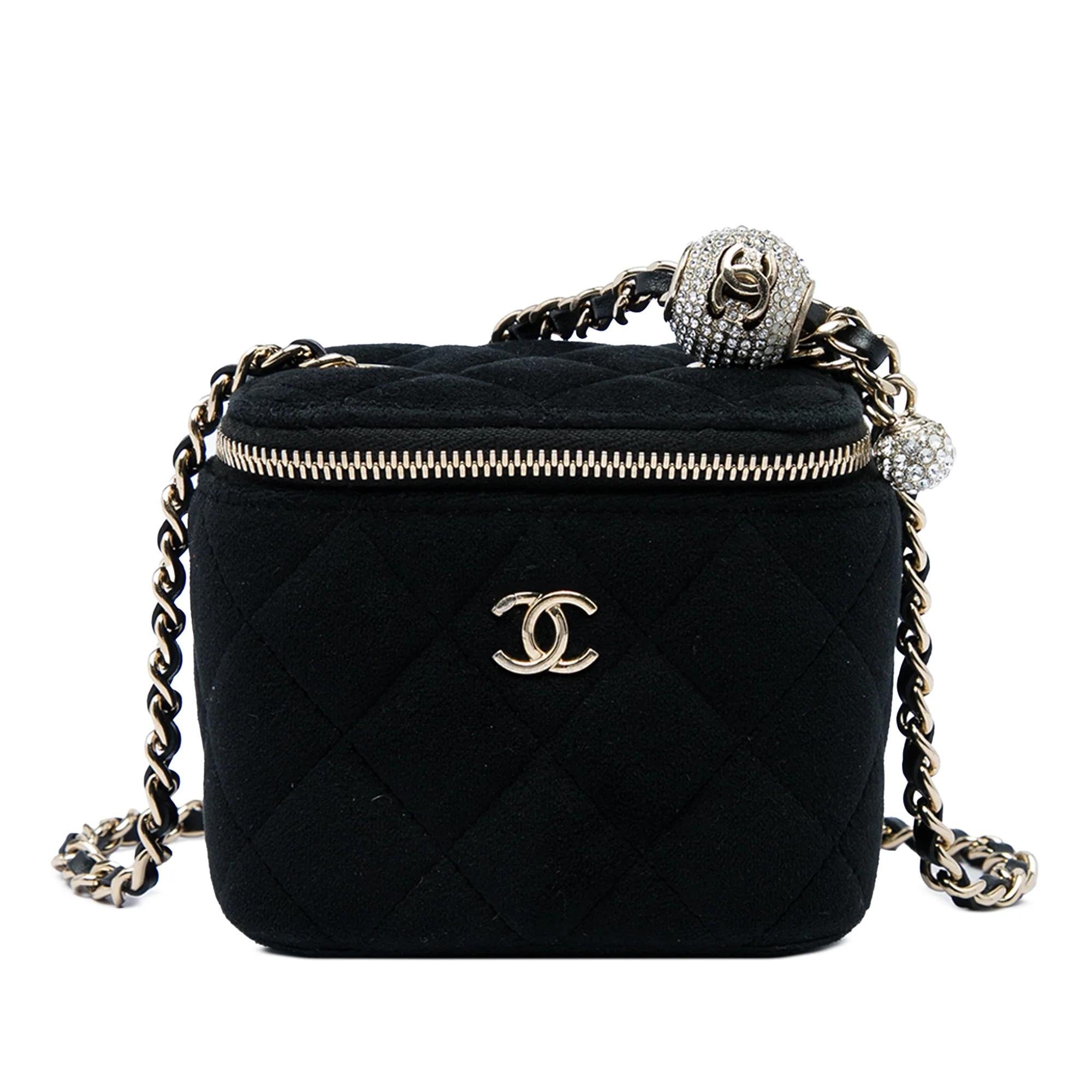 Vanity velvet handbag