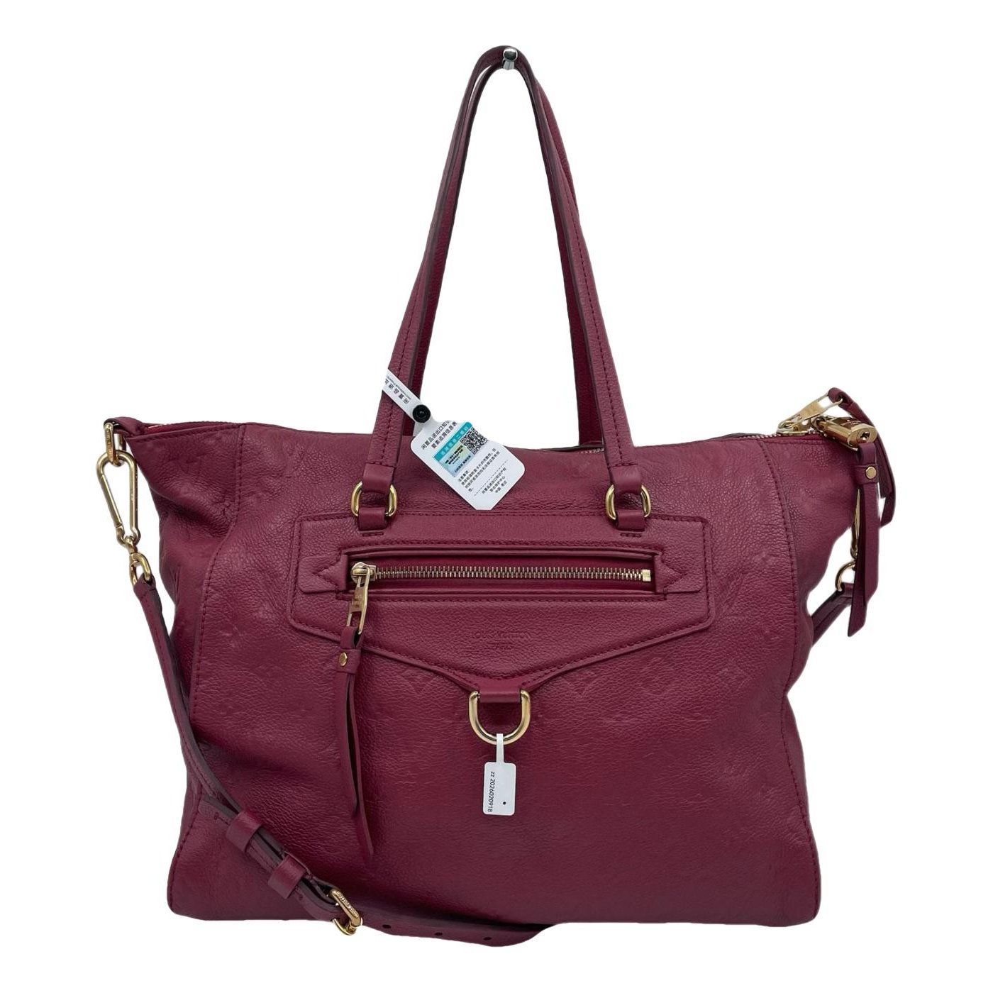 Lumineuse leather crossbody bag