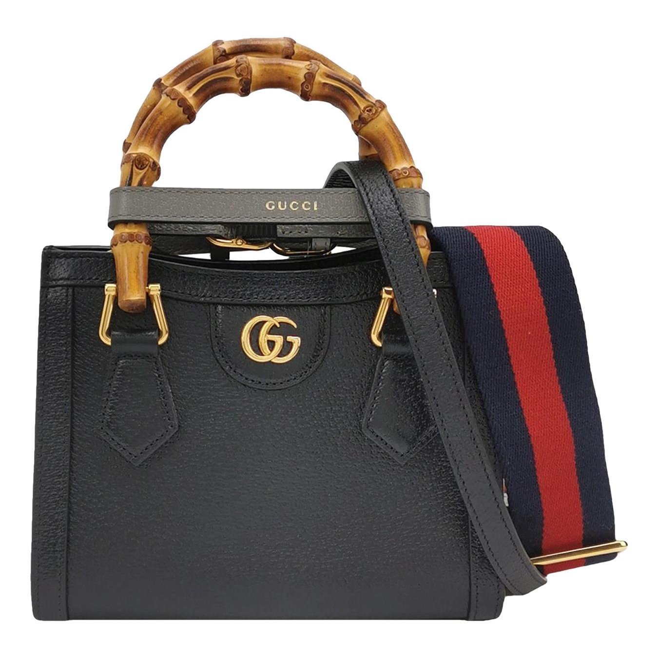 Diana Bamboo leather tote