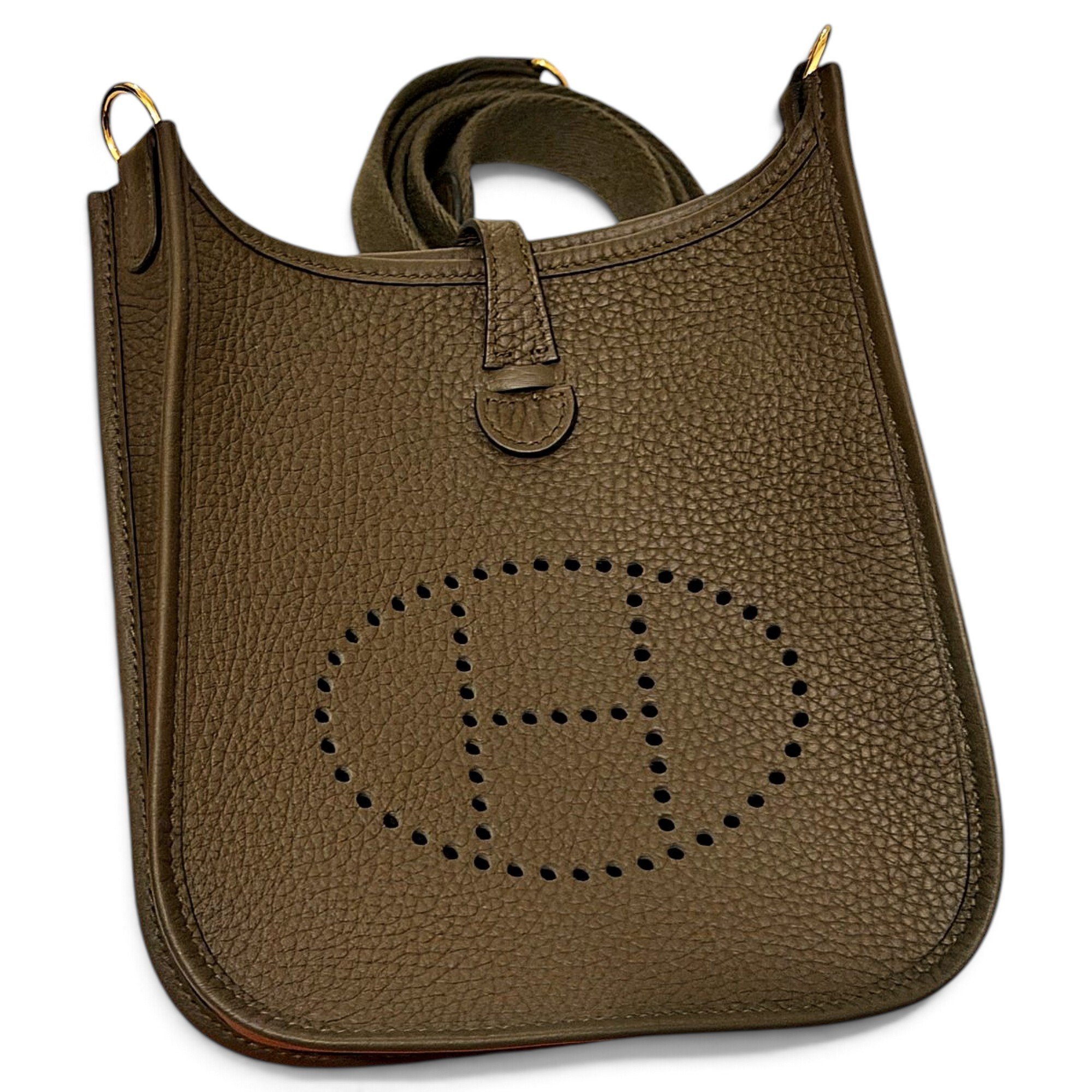 Evelyne leather crossbody bag