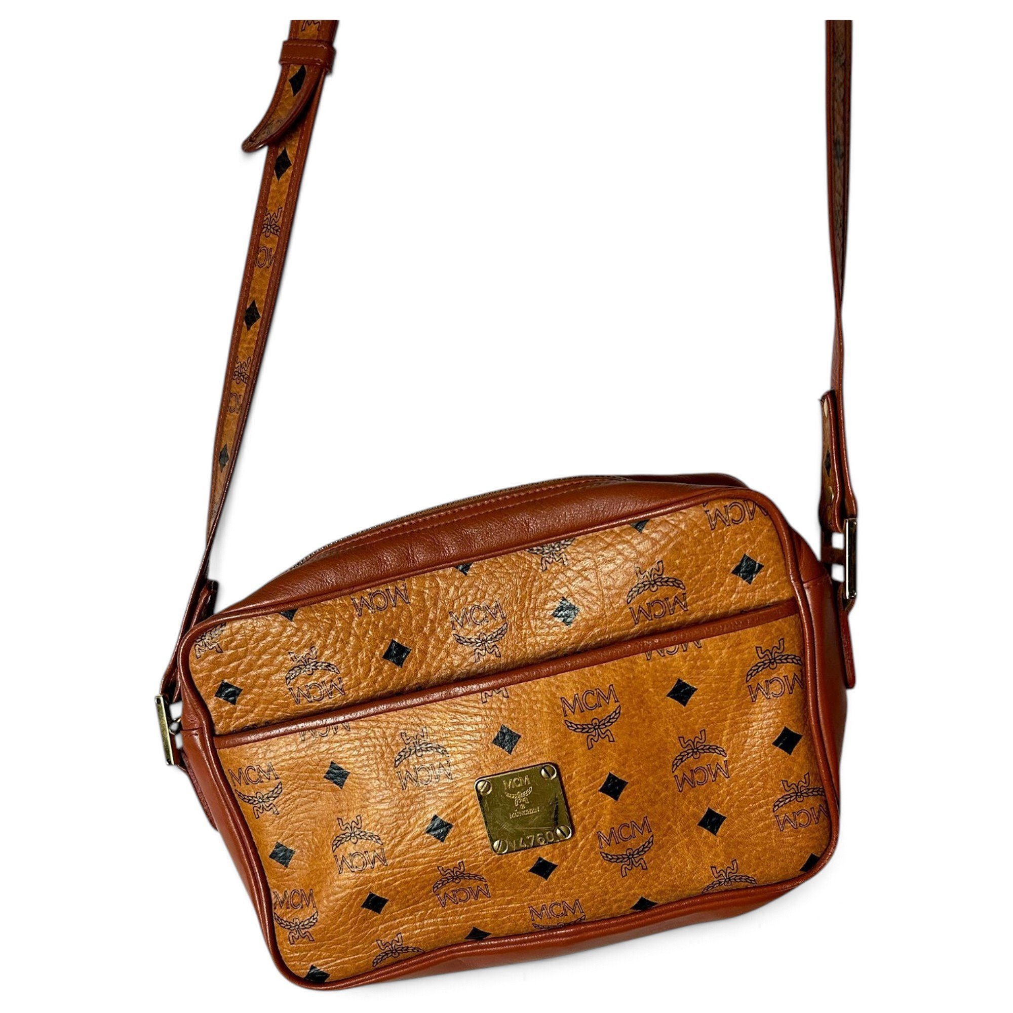 Leather crossbody bag