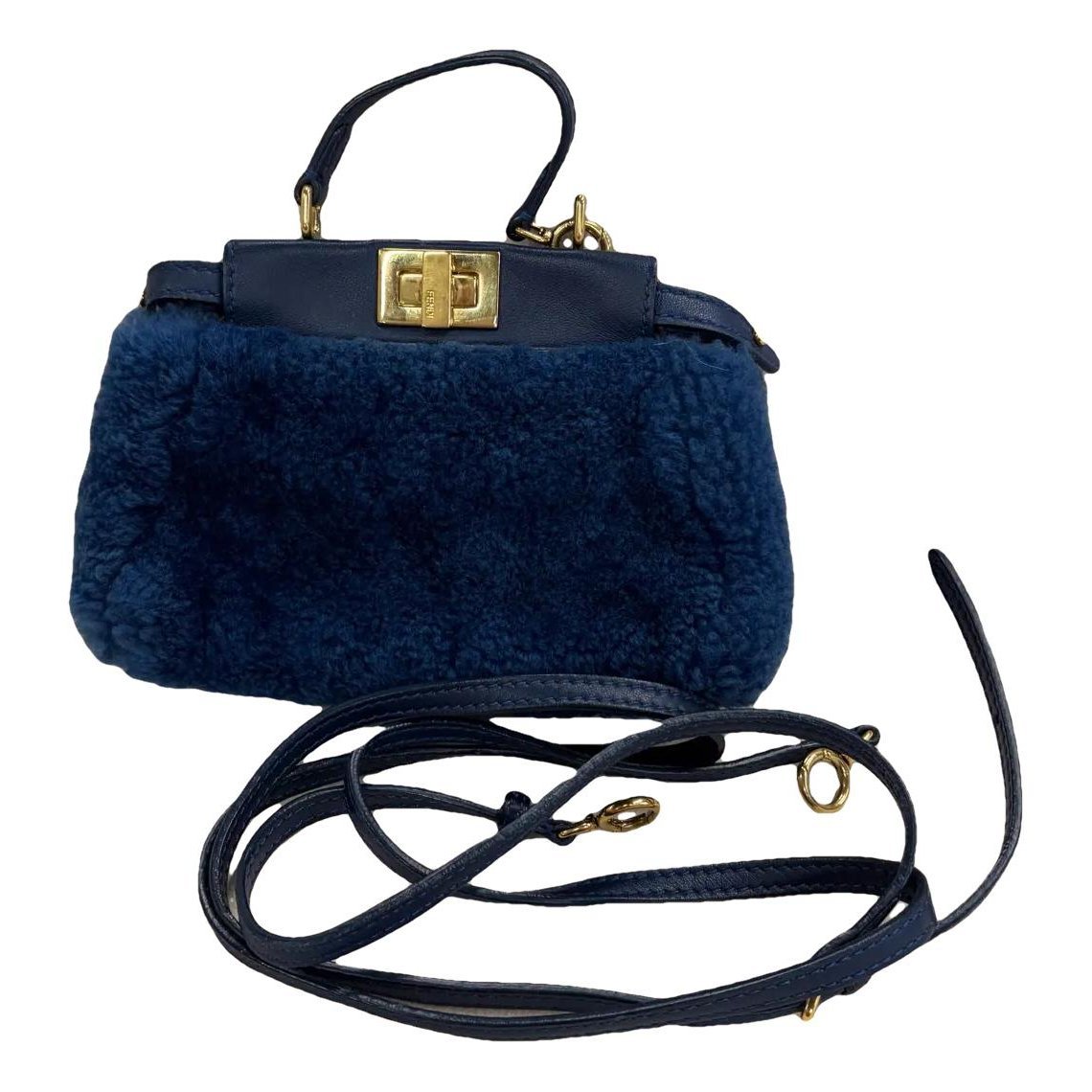 Peekaboo wool handbag
