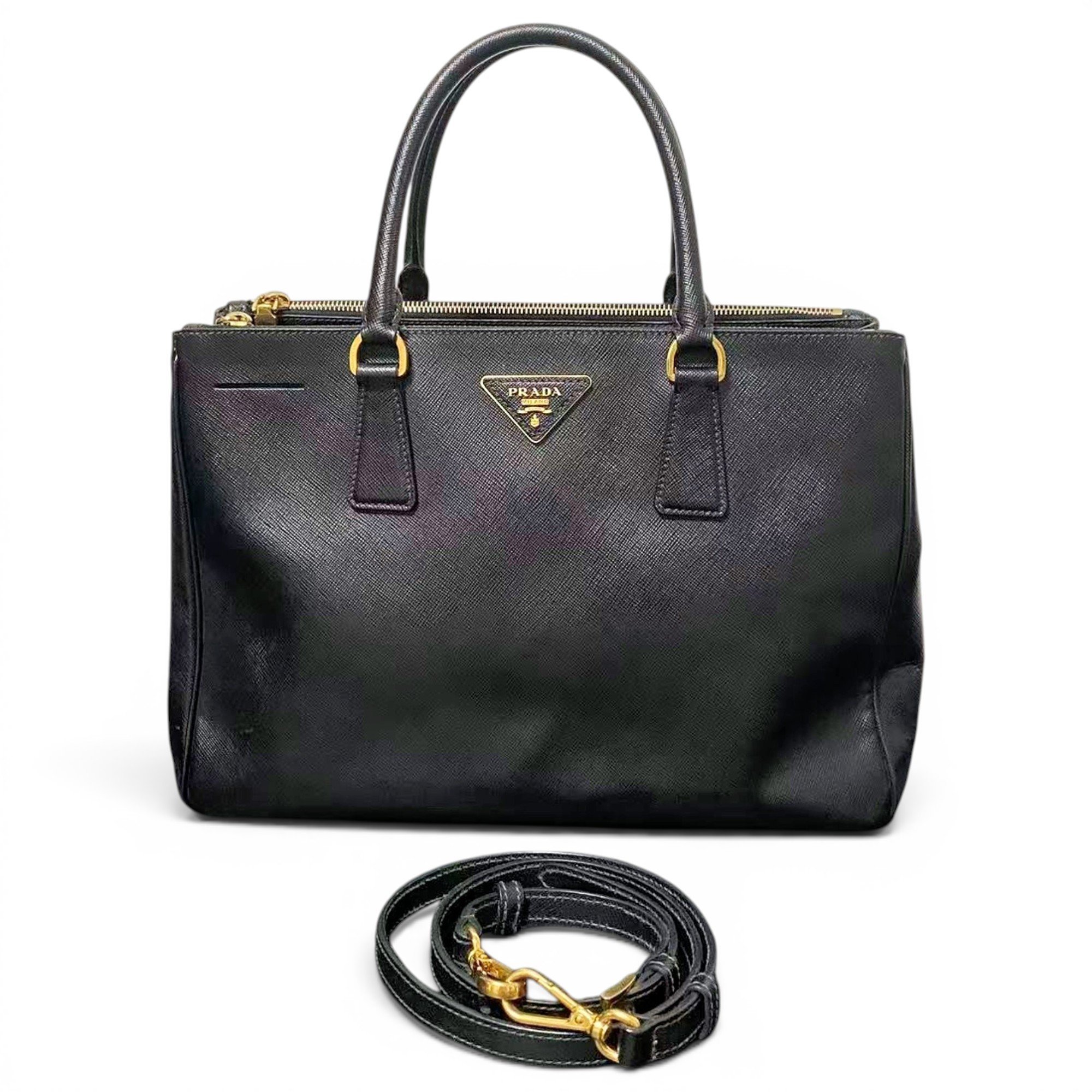Galleria leather handbag