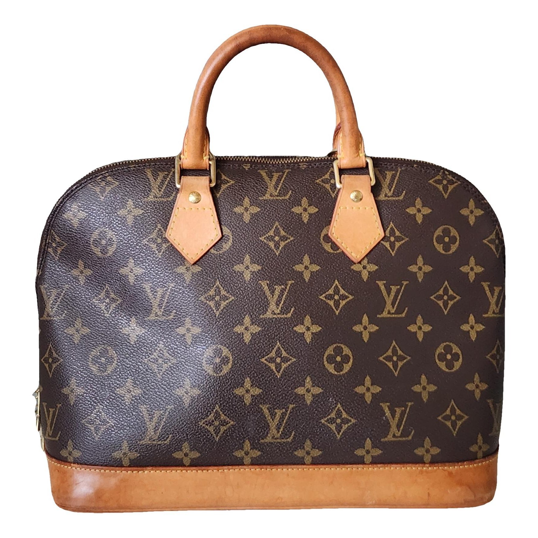 Alma leather handbag