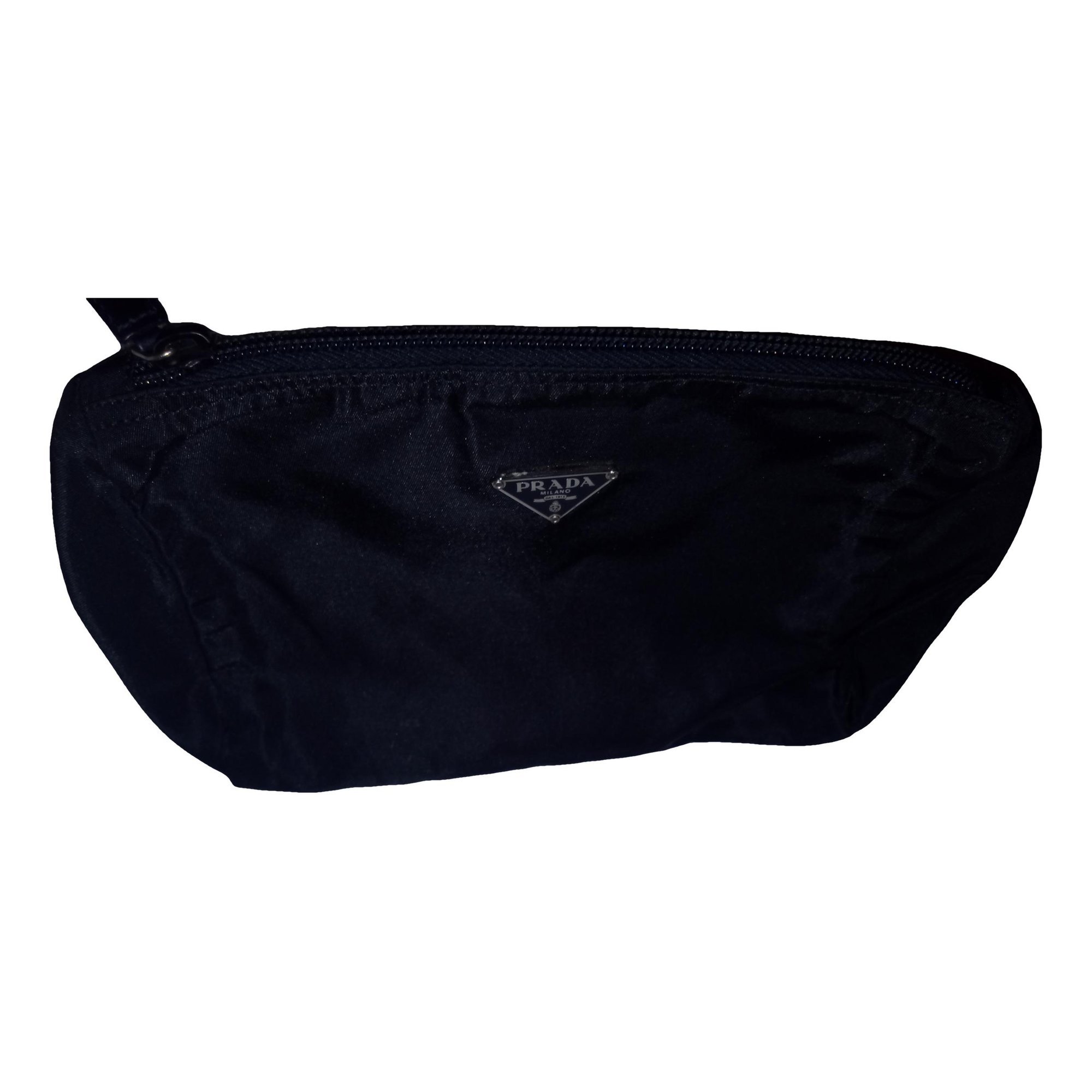 Re-Nylon cloth clutch bag