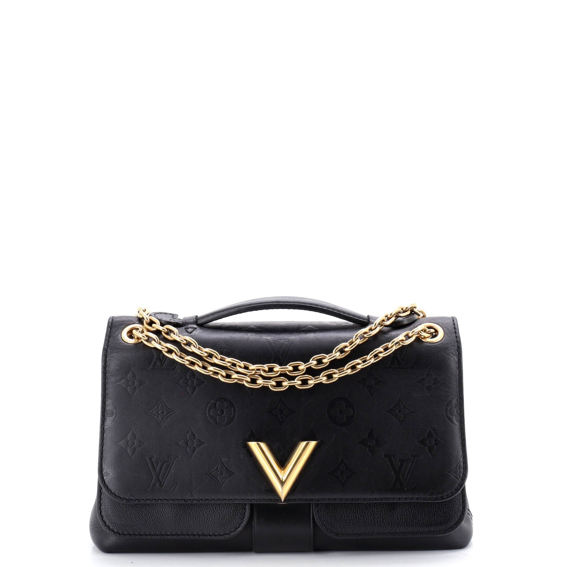 Very Chain Bag Monogram Leather